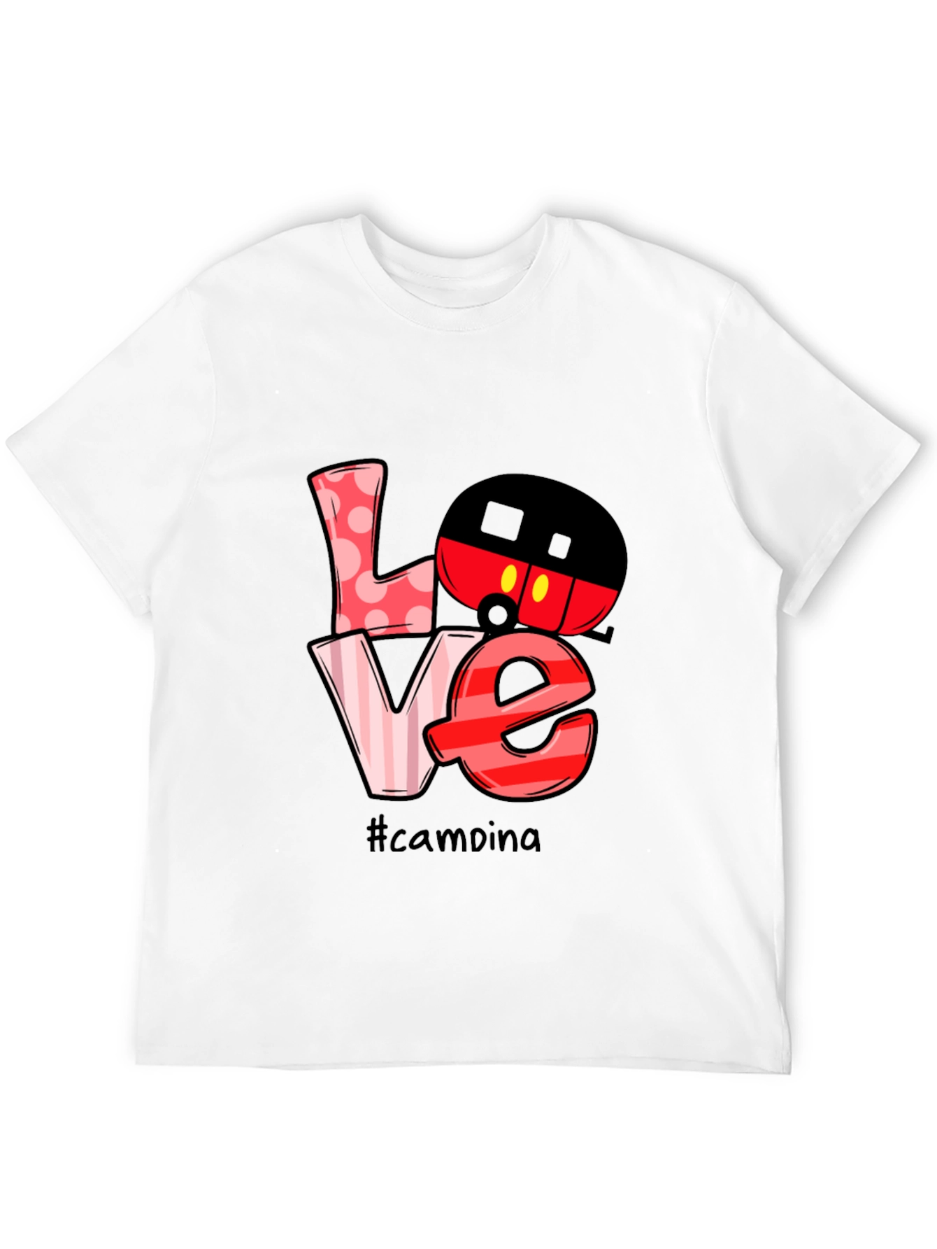 Love Camping Mickey Mouse T-Shirt