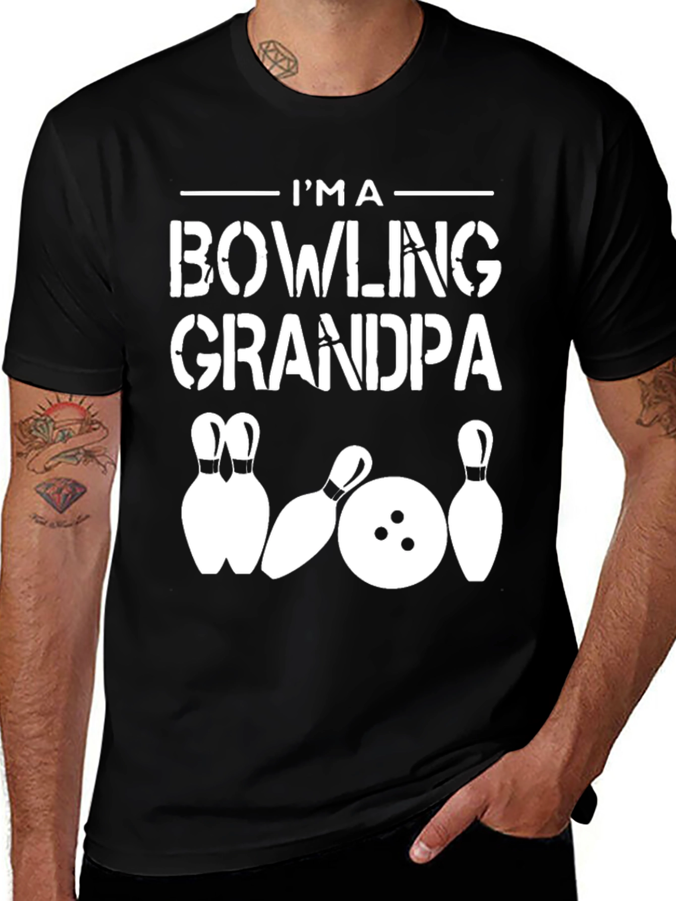 Im a Bowling Grandpa T-Shirt