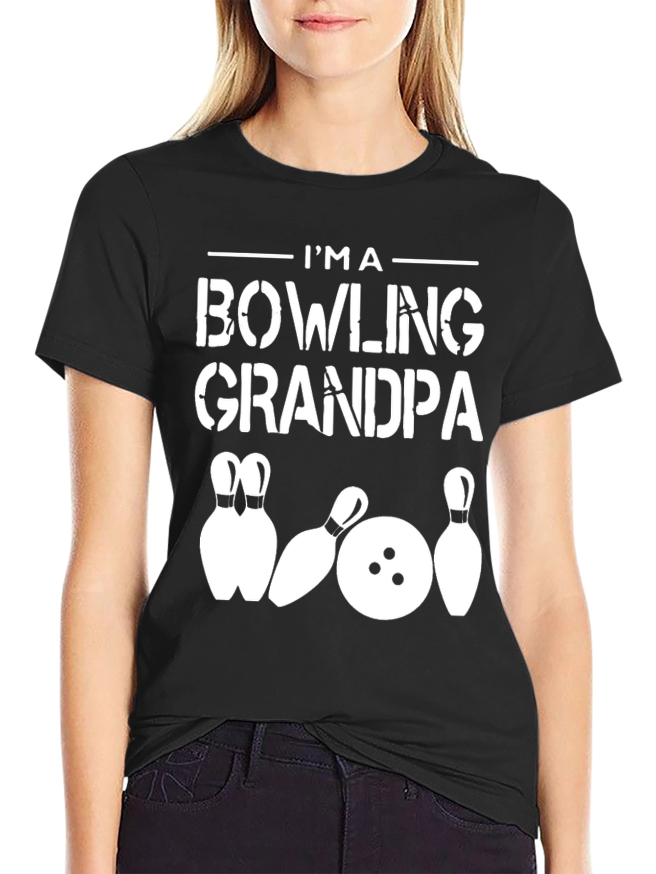 Im a Bowling Grandpa T-Shirt