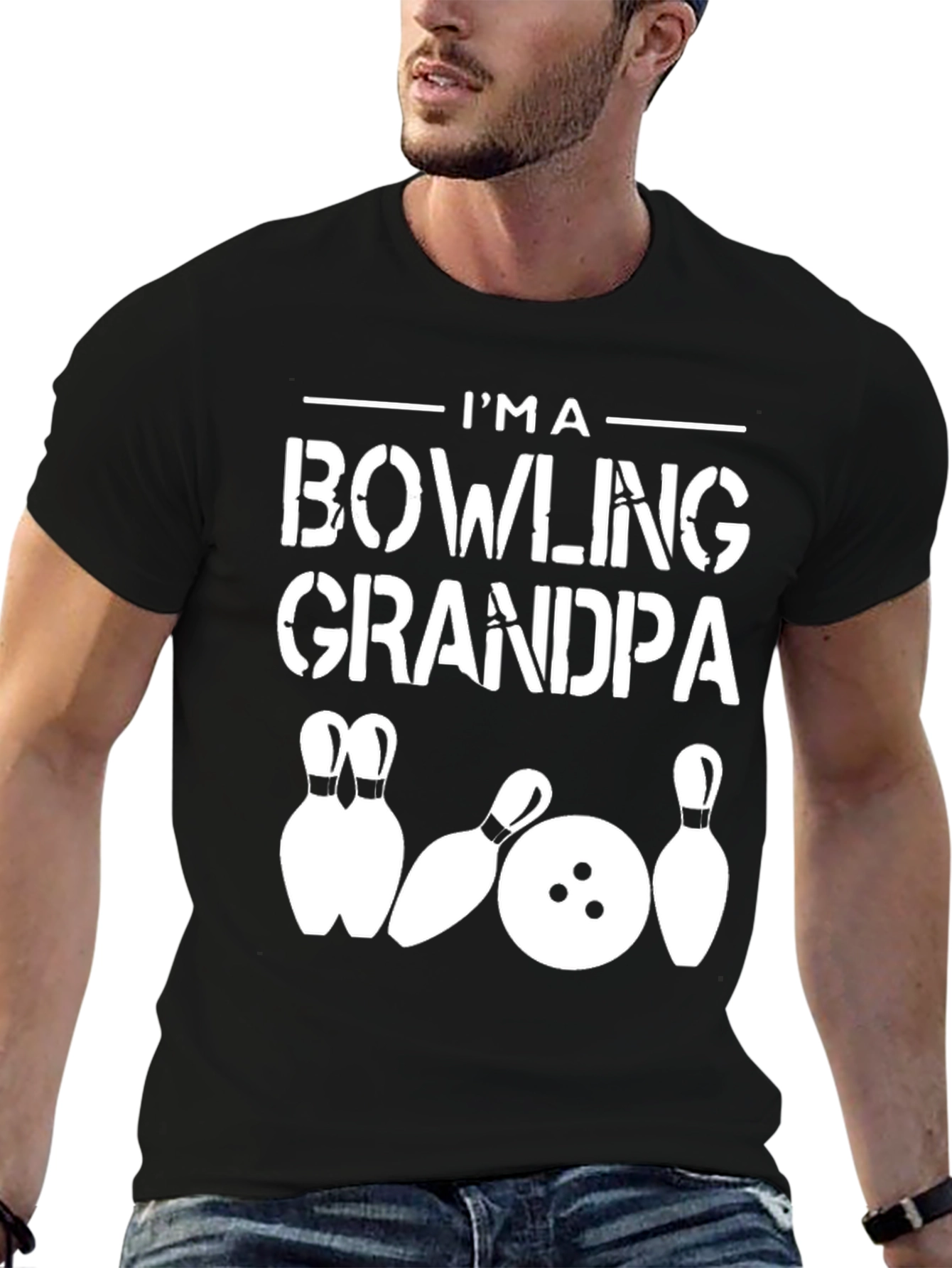 Im a Bowling Grandpa T-Shirt