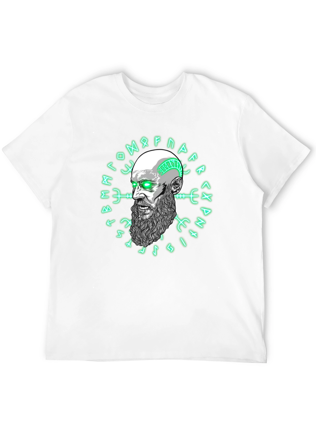 Viking Graphic Tee - Nordic Rune Circle