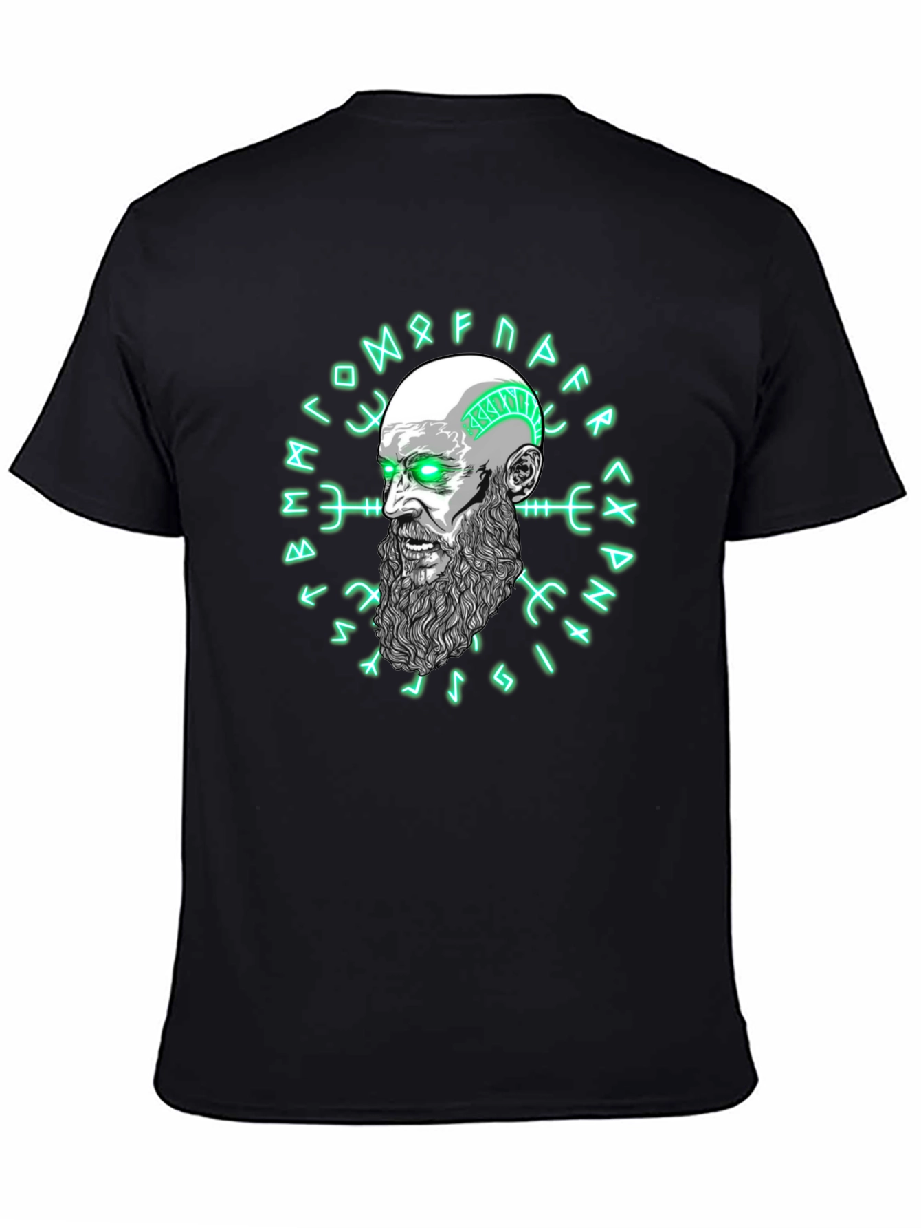 Viking Graphic Tee - Nordic Rune Circle