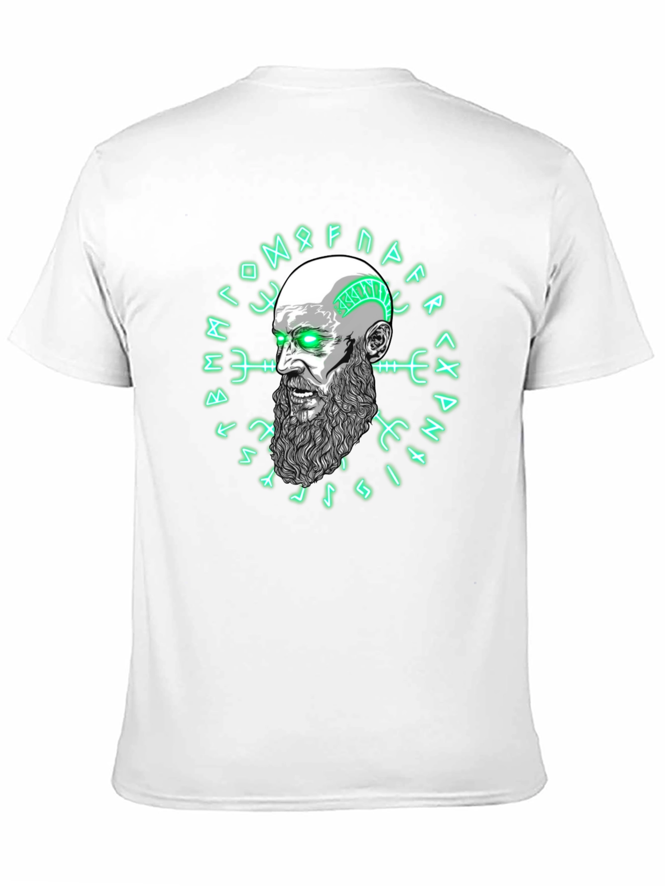 Viking Graphic Tee - Nordic Rune Circle