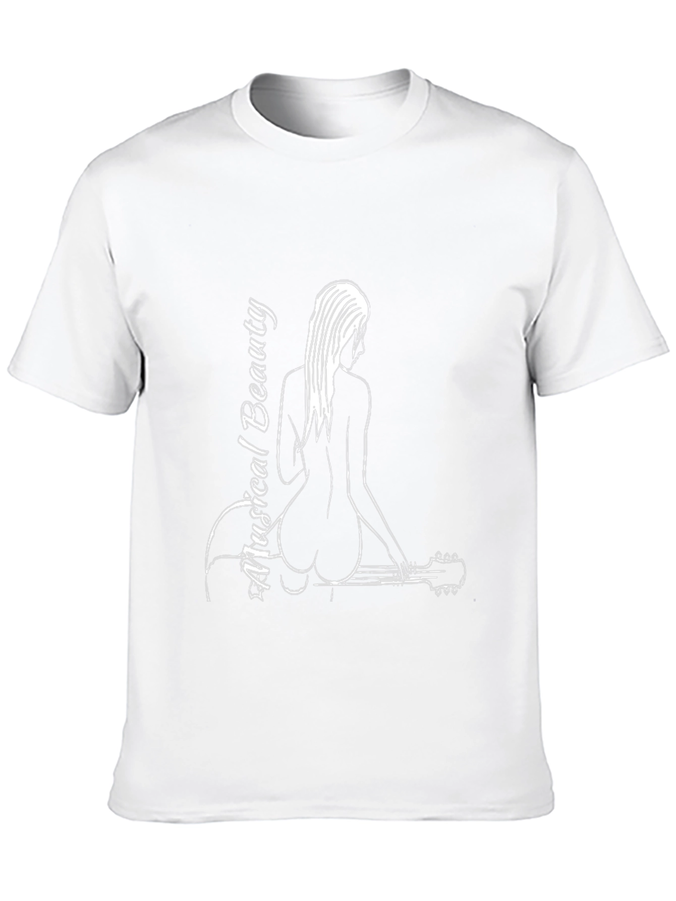Musical Beauty Graphic Tee - Black