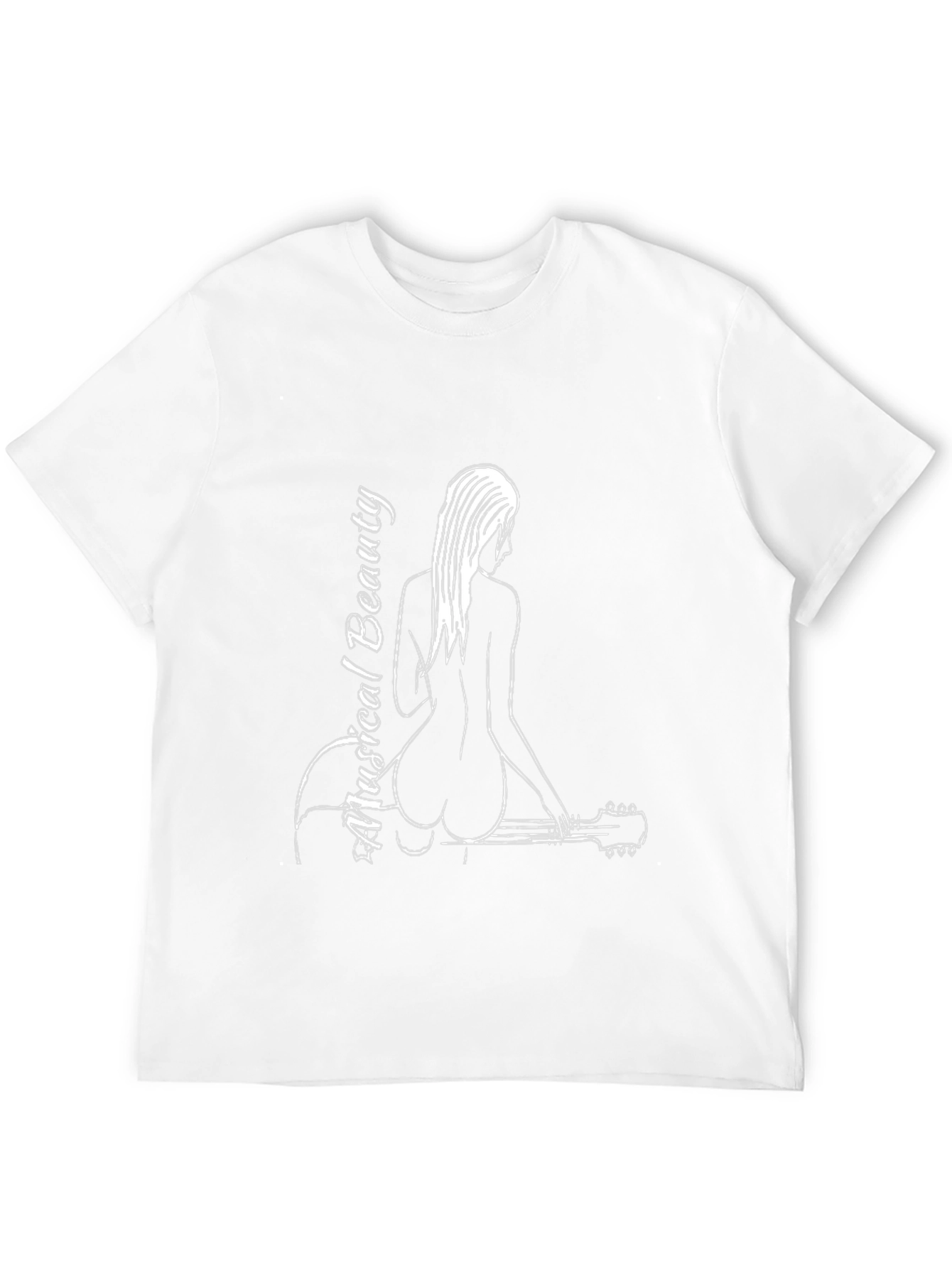 Musical Beauty Graphic Tee - Black