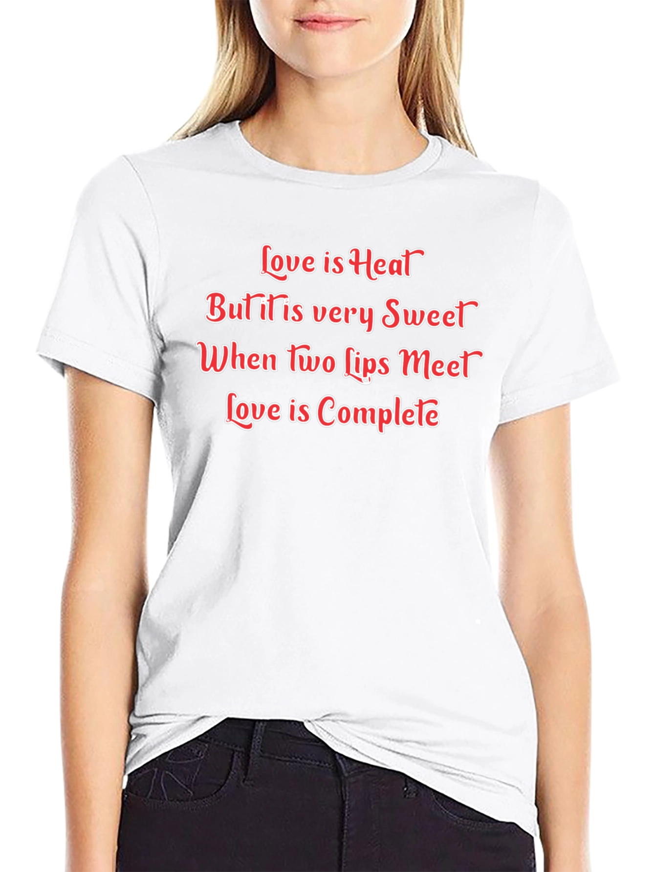 Romantic Love is Heat Graphic T-Shirt