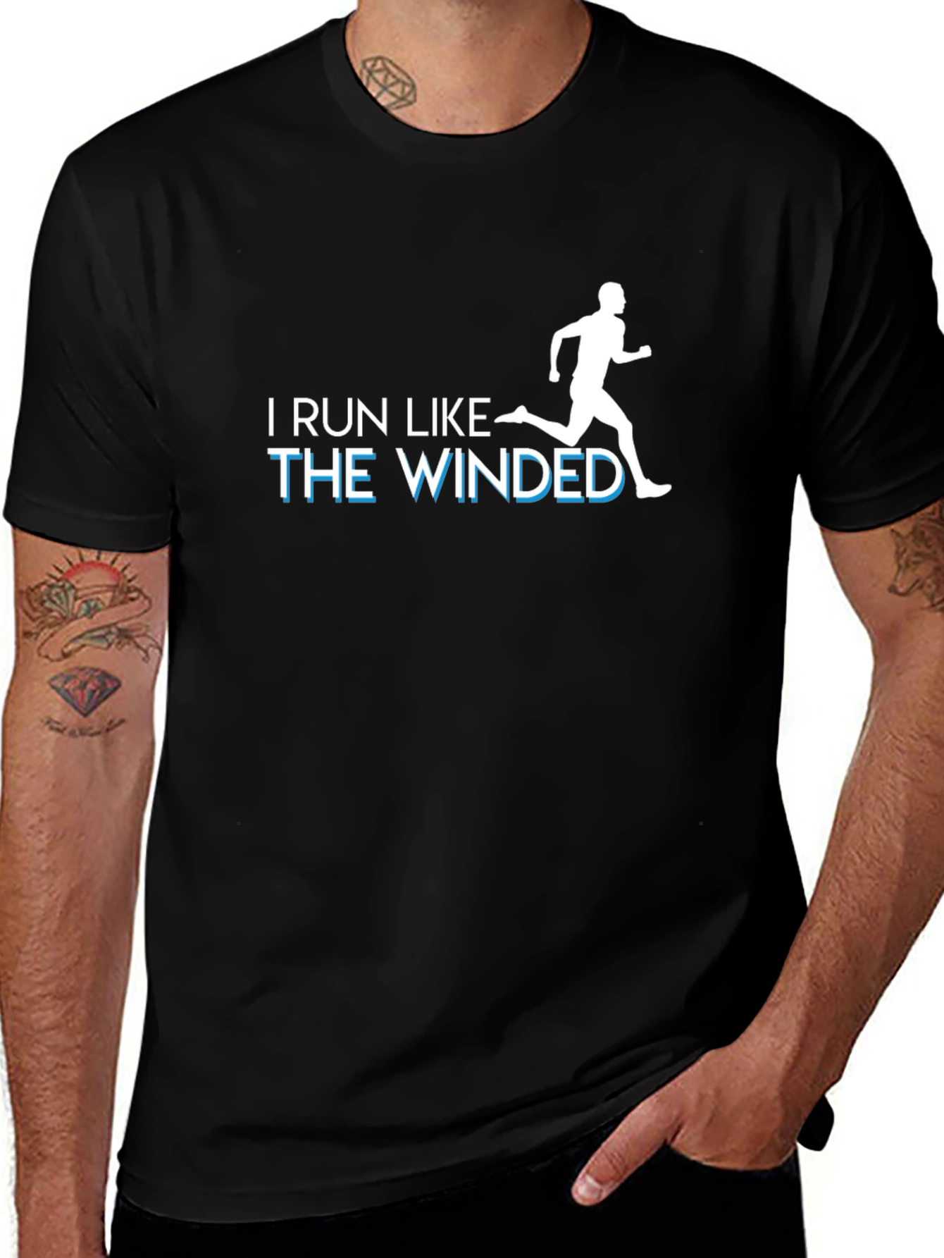 I Run Like The Winded Graphic T-Shirt