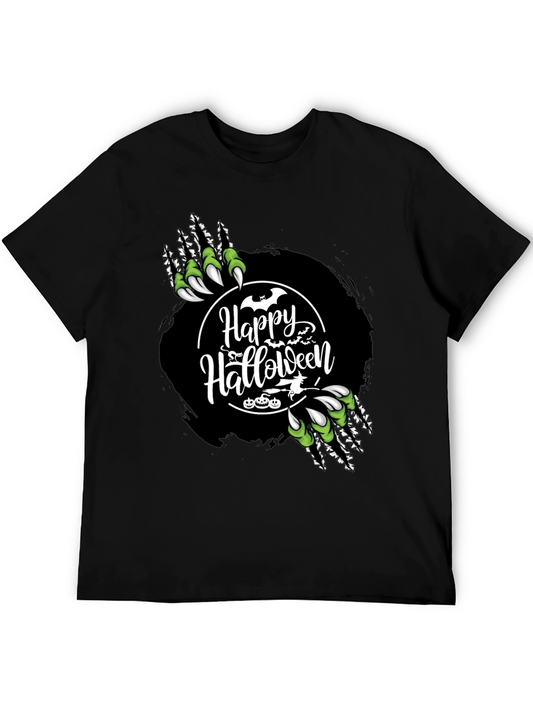 Happy Halloween Graphic Tee - Spooky Season Shirt