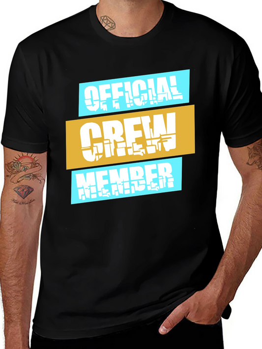 Official Crew Member Graphic Tee