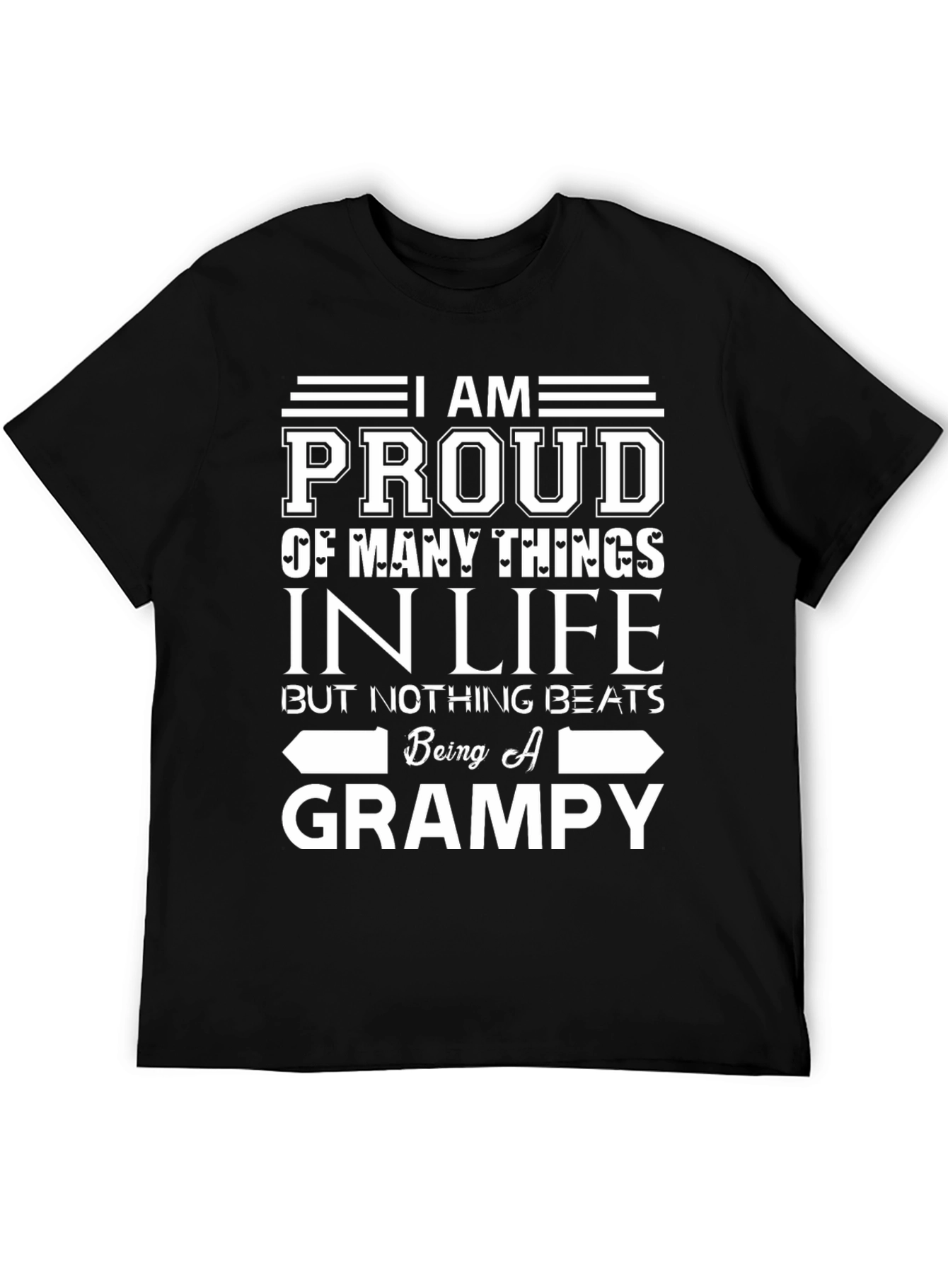 Proud Grampy T-Shirt - Gift for Grandfathers