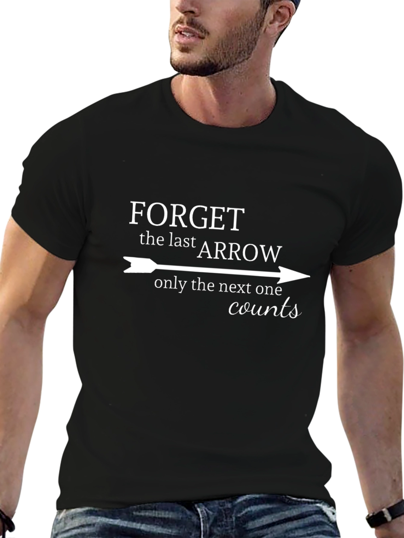 Forget the Last Arrow Graphic T-Shirt