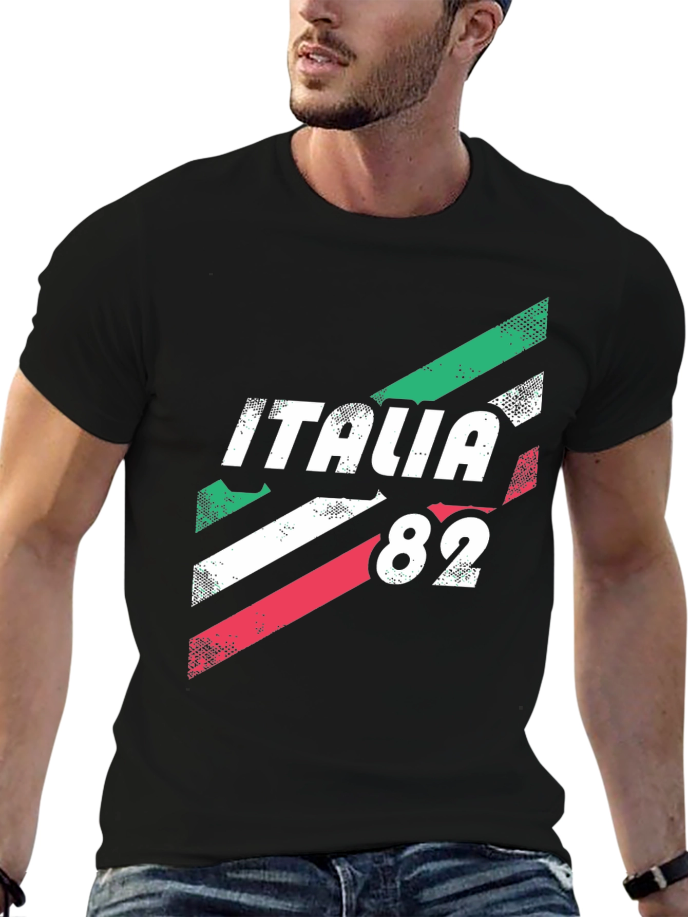 Italia 82 Graphic Tee - Retro Italian Pride