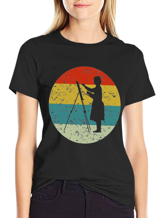 Artist Retro Graphic T-Shirt