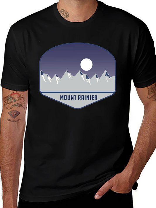Mount Rainier Graphic Tee - Nature Inspired Design