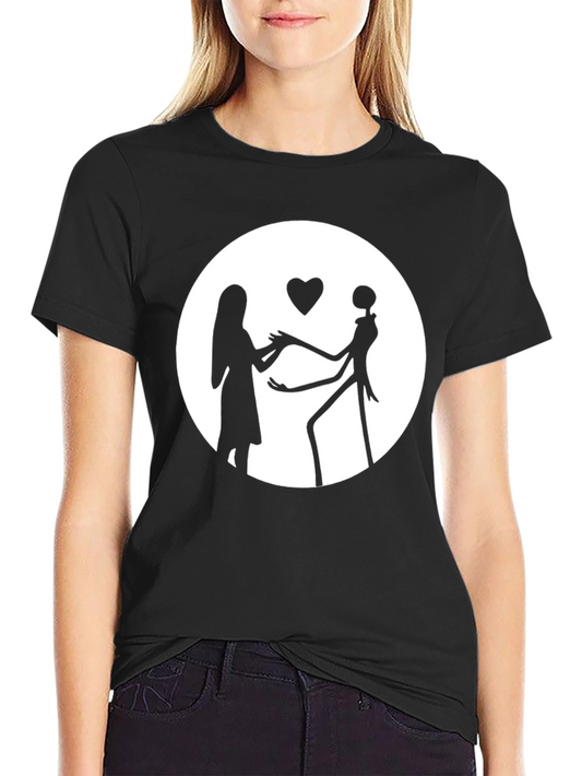 Nightmare Before Christmas T-Shirt - Jack & Sally Love