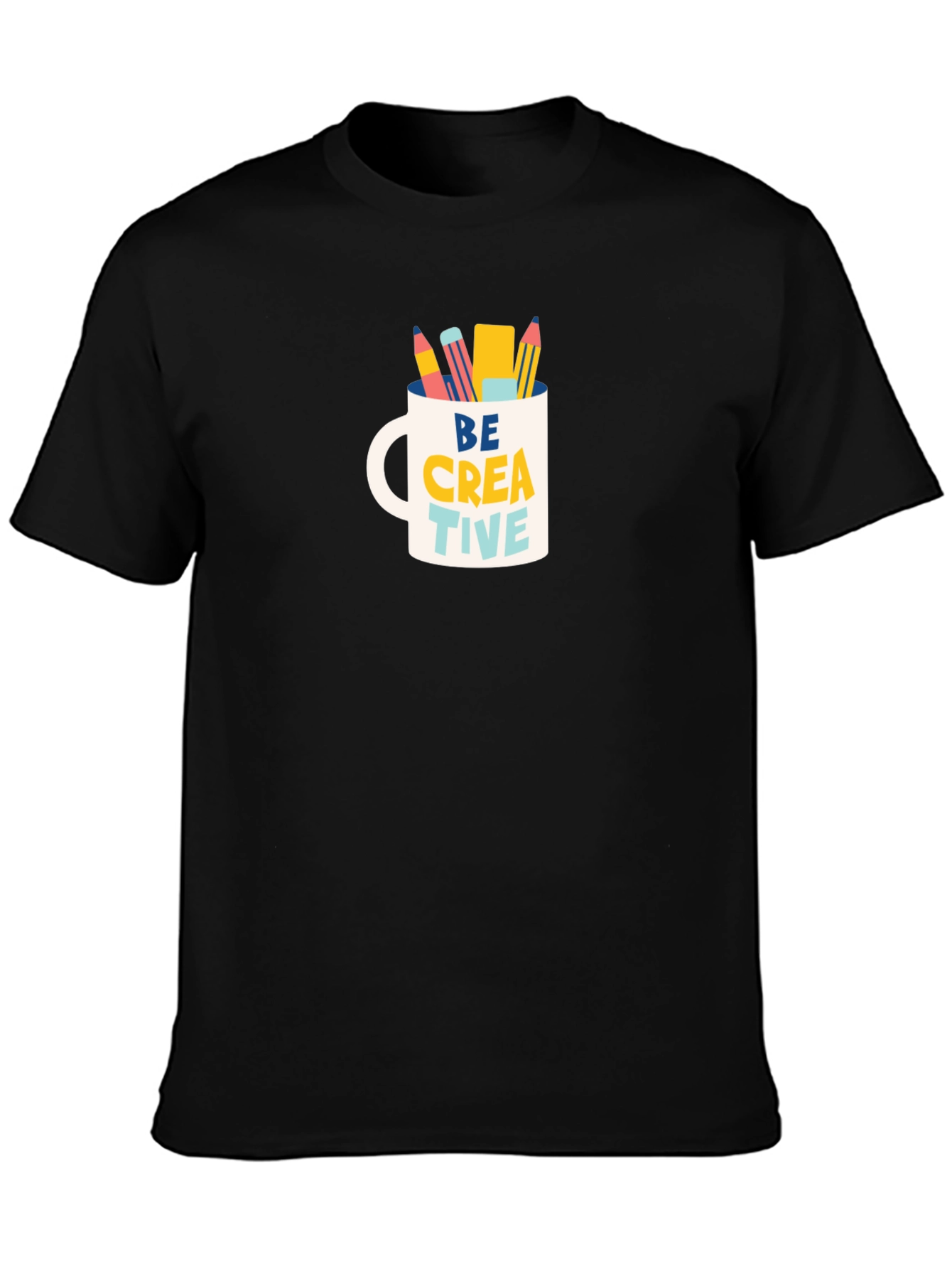 Be Creative Mug Graphic T-Shirt - Artist Inspiration
