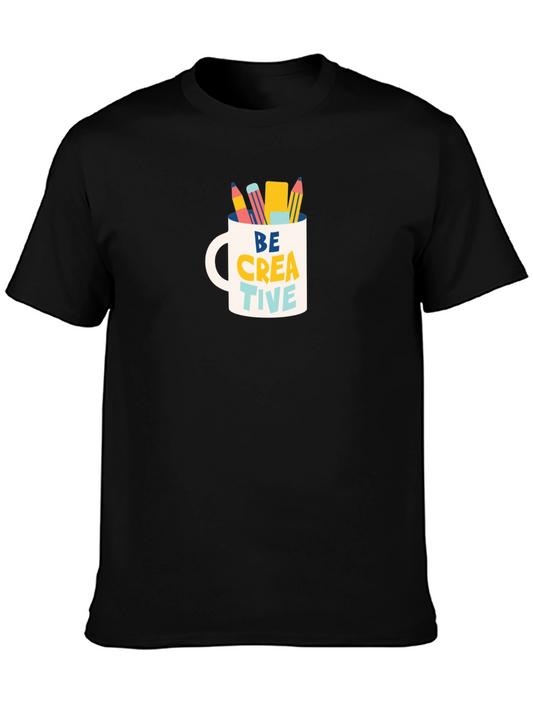 Be Creative Mug Graphic T-Shirt - Artist Inspiration