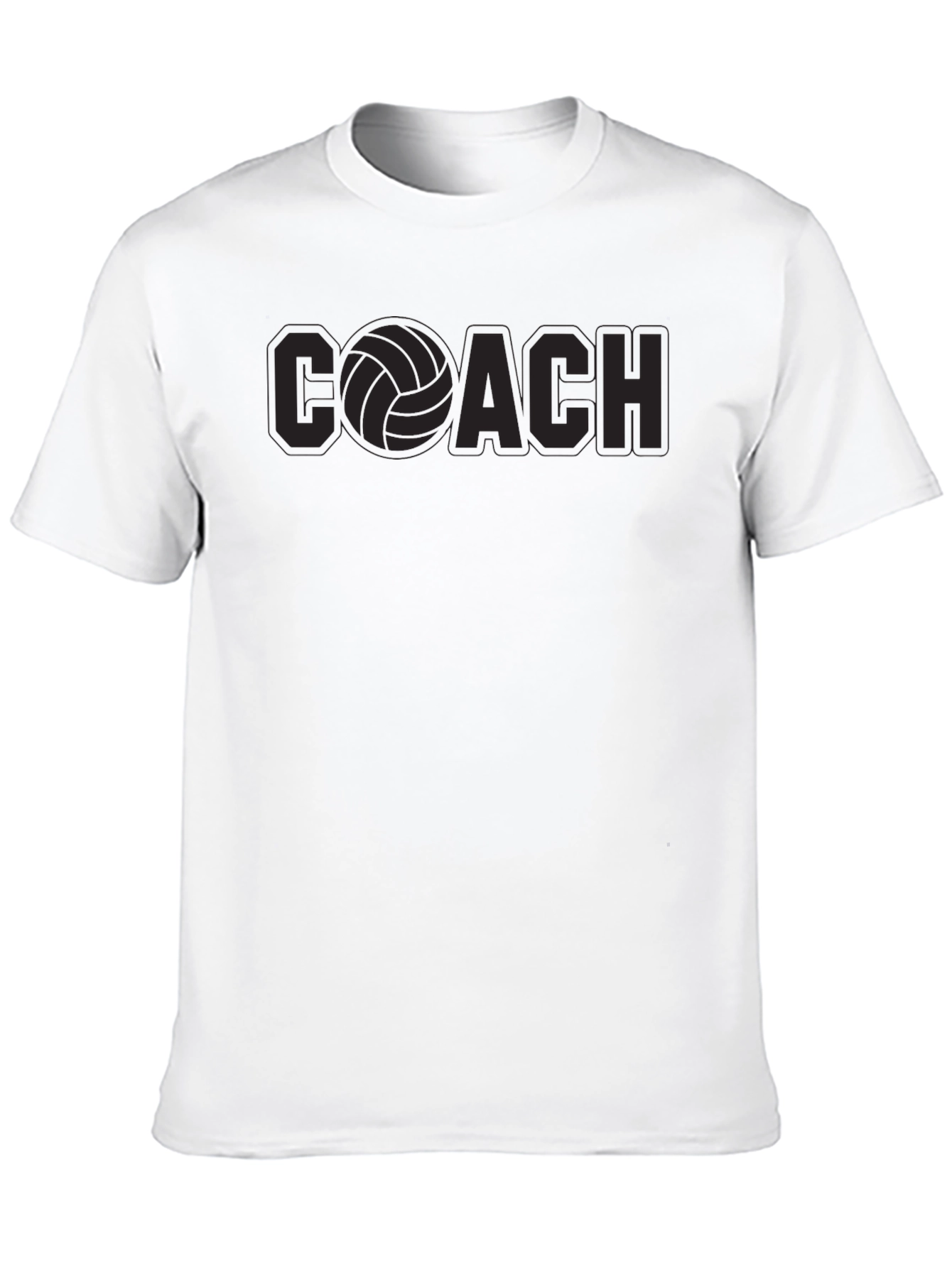 Volleyball Coach Graphic T-Shirt