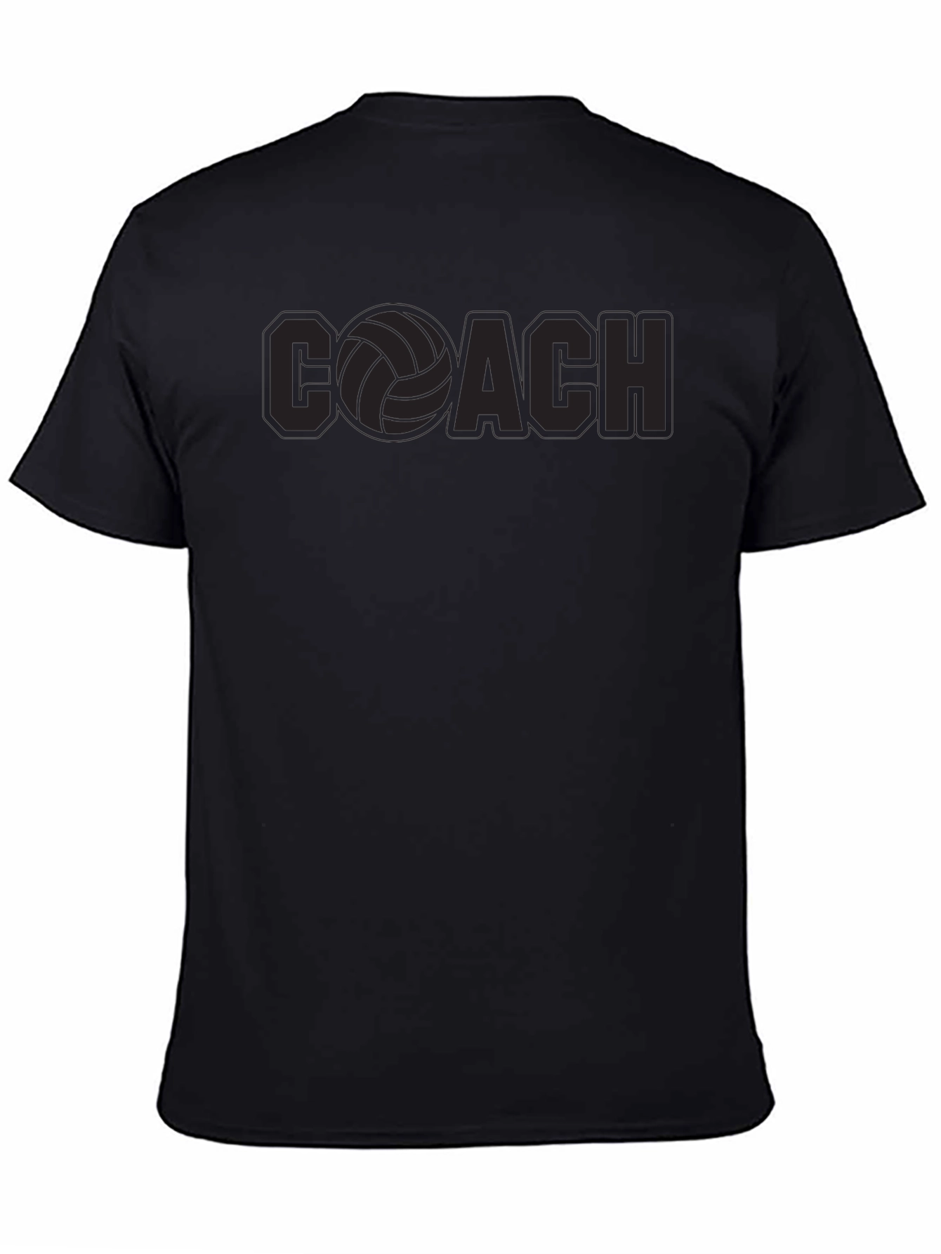 Volleyball Coach Graphic T-Shirt