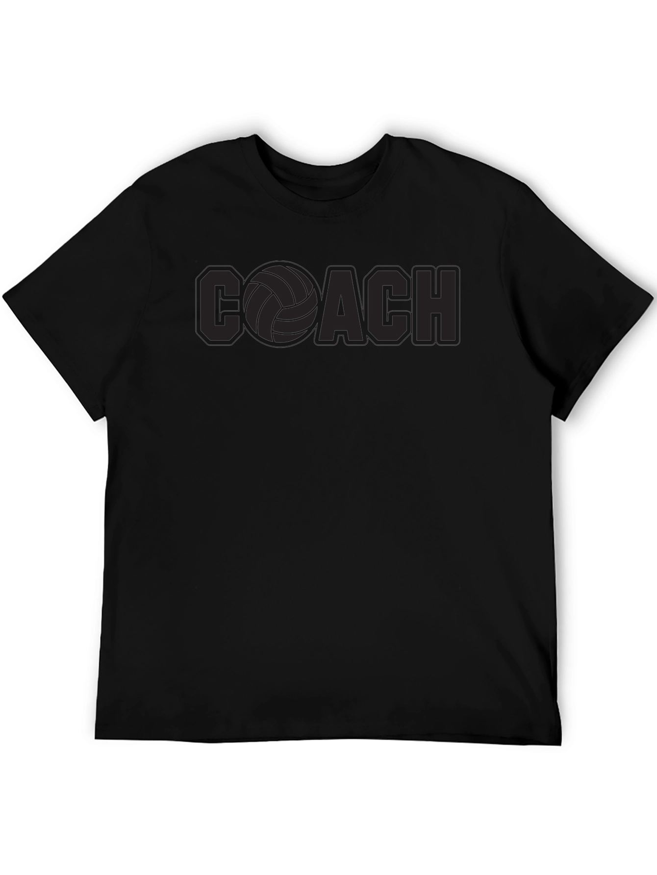 Volleyball Coach Graphic T-Shirt