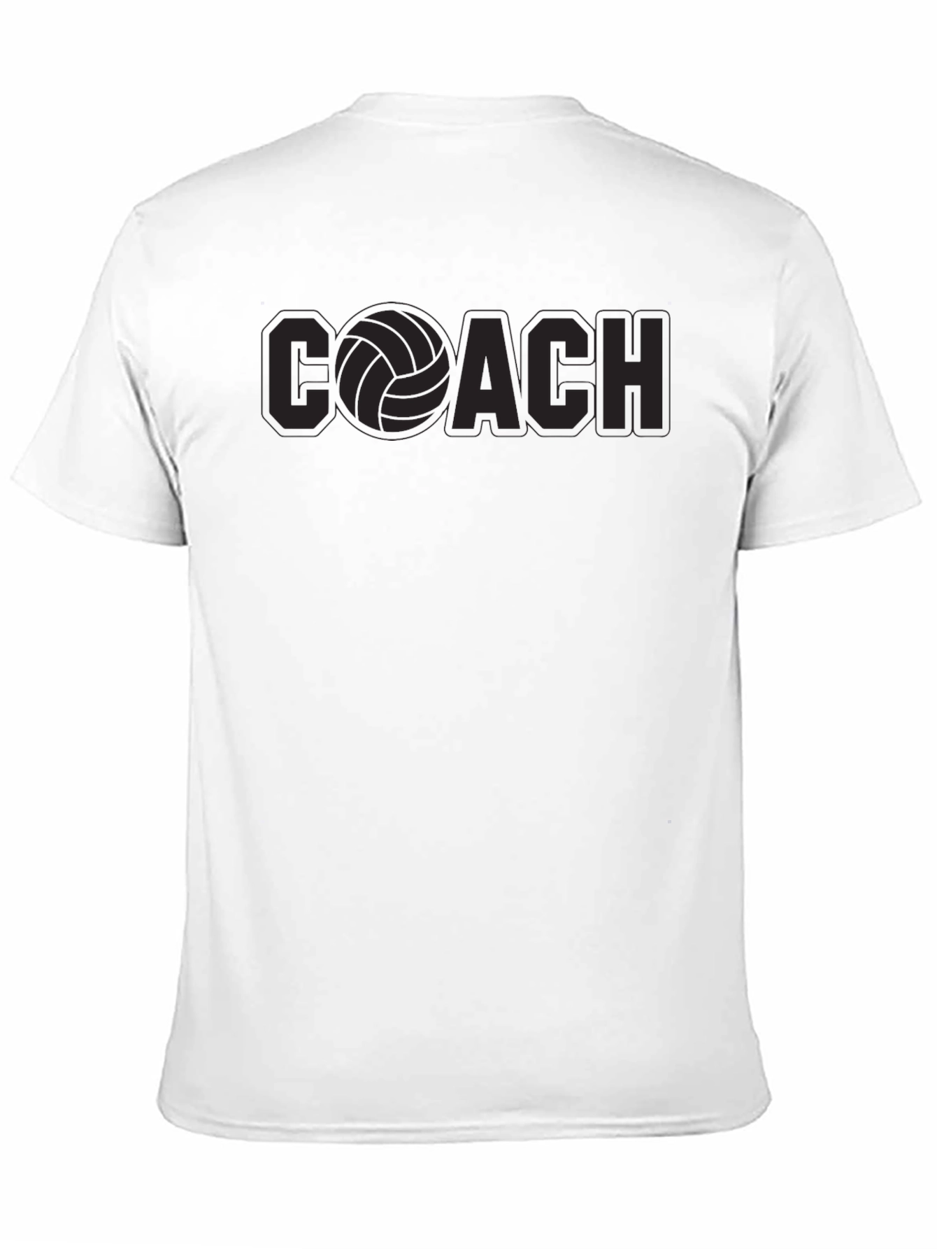 Volleyball Coach Graphic T-Shirt