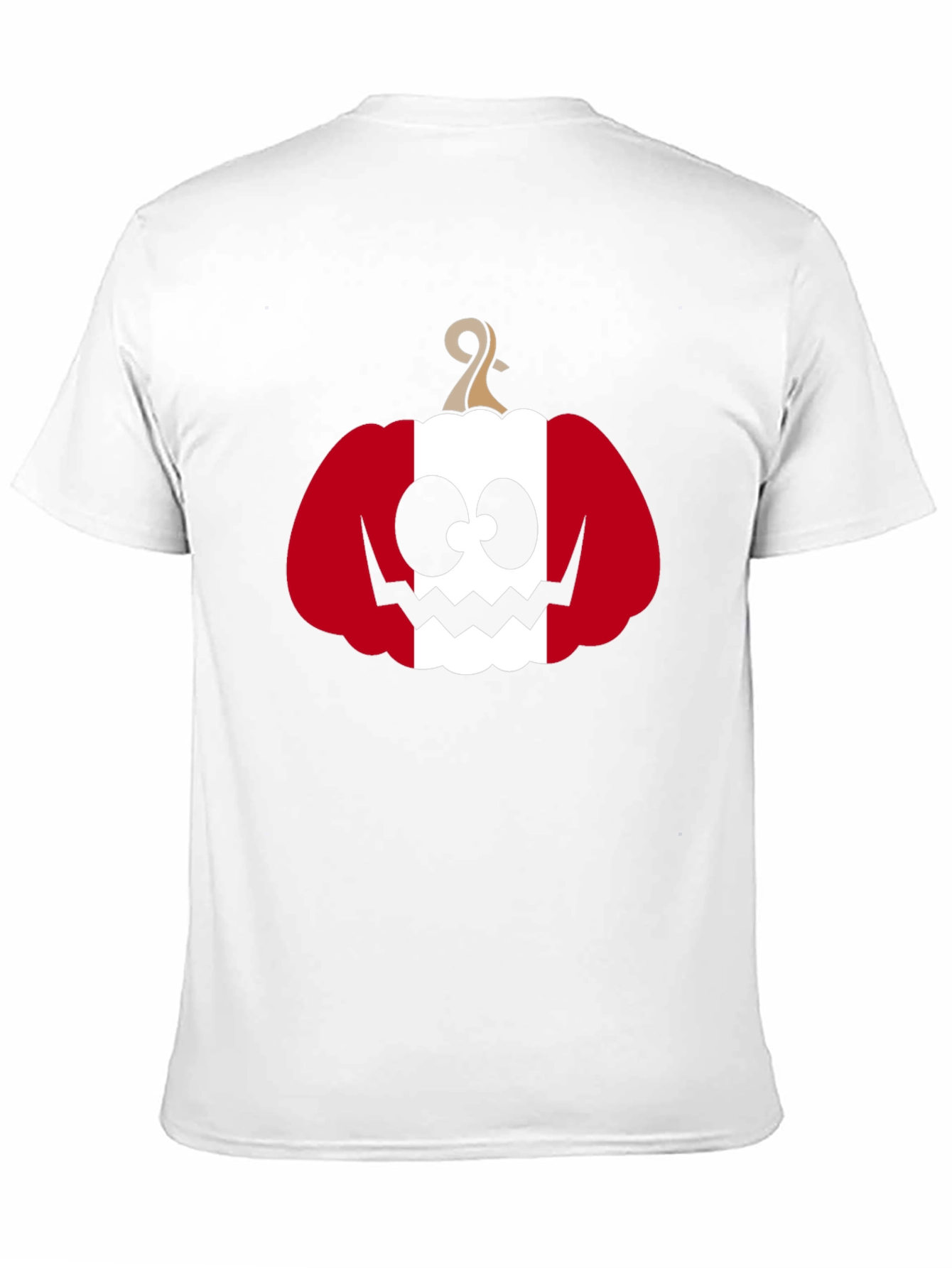 Halloween Peruvian Pumpkin Mens Black T-shirt