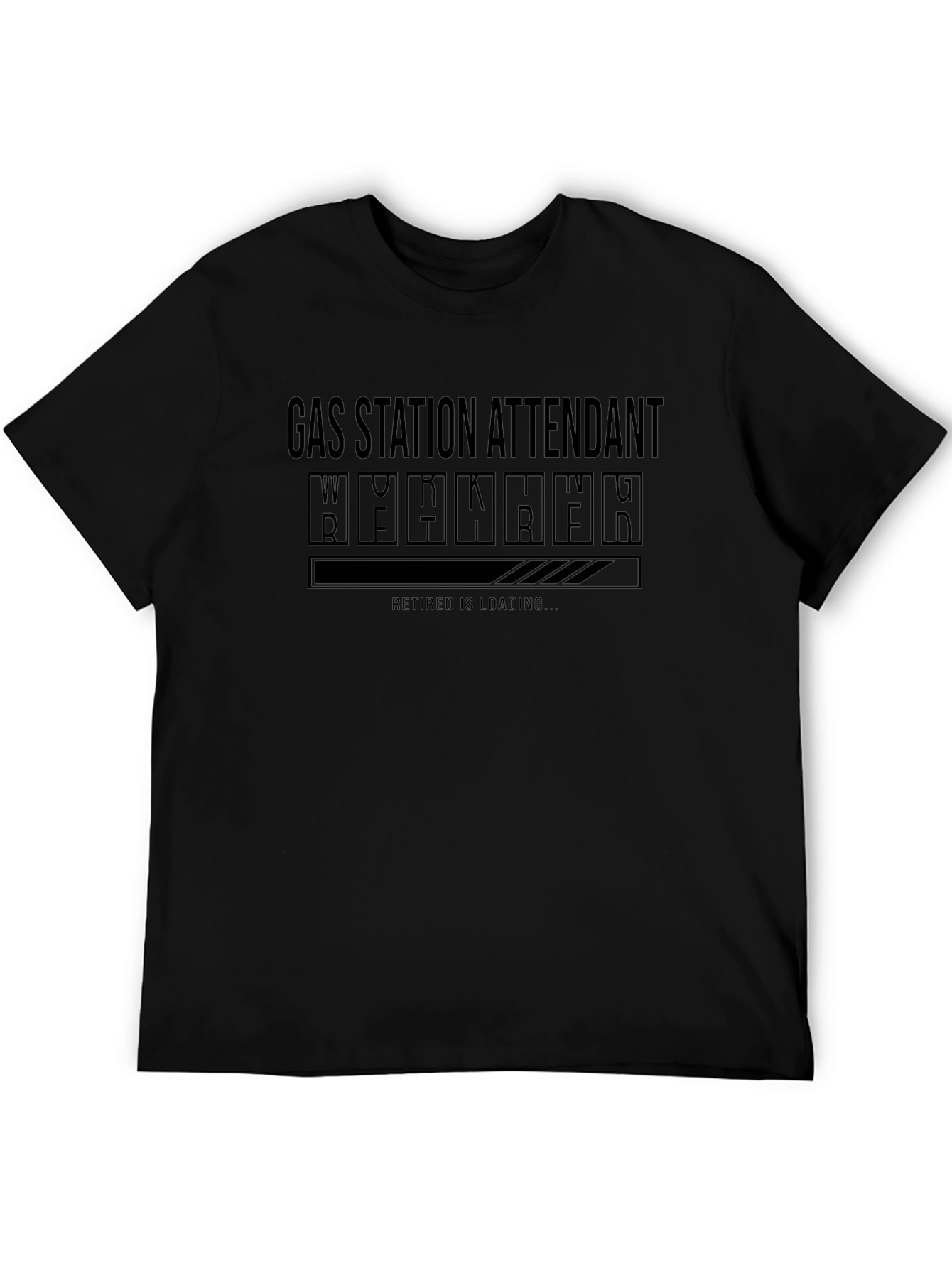 Gas Station Attendant Retirement Loading T-Shirt
