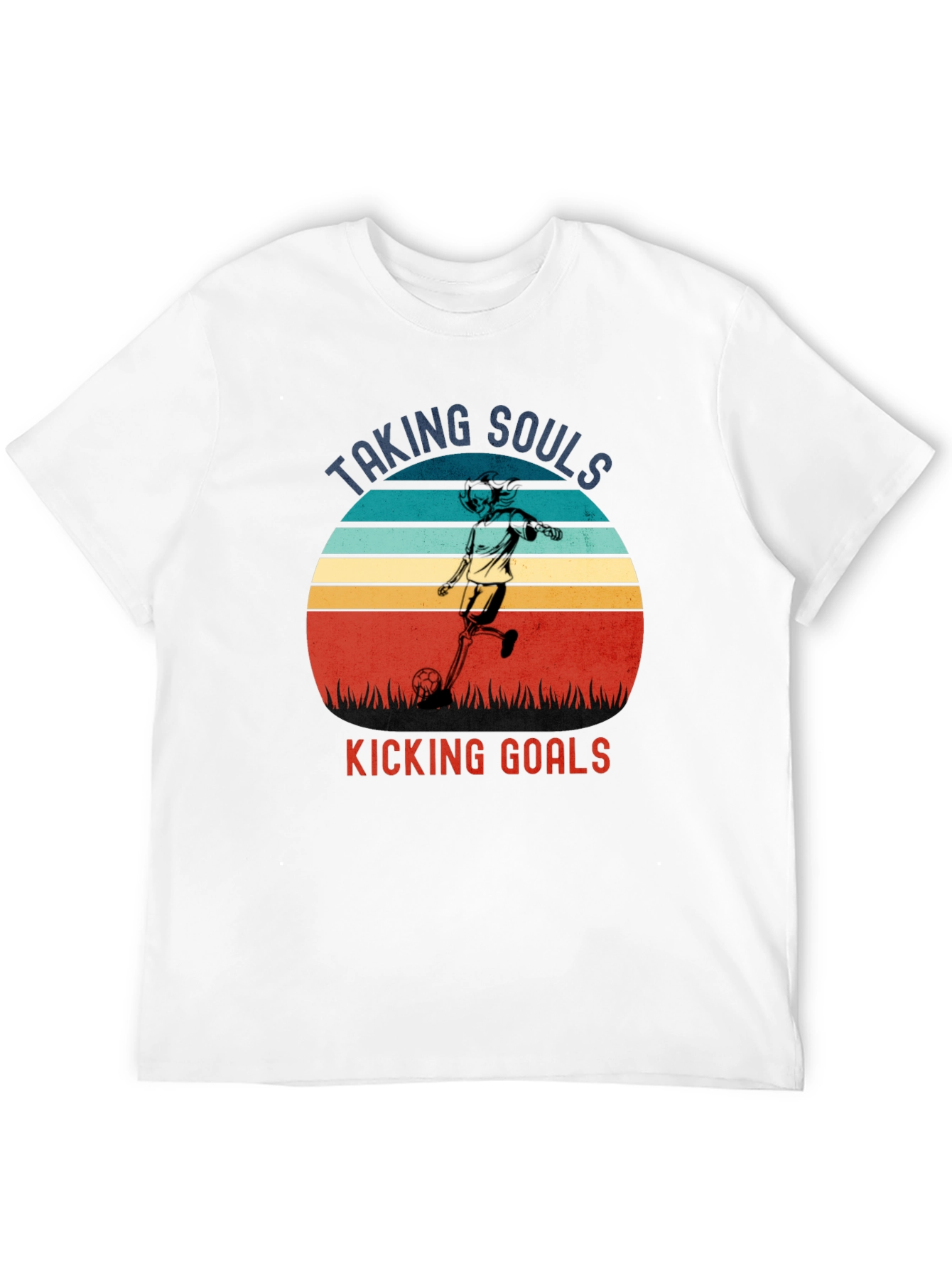 Taking Souls Kicking Goals Graphic Tee