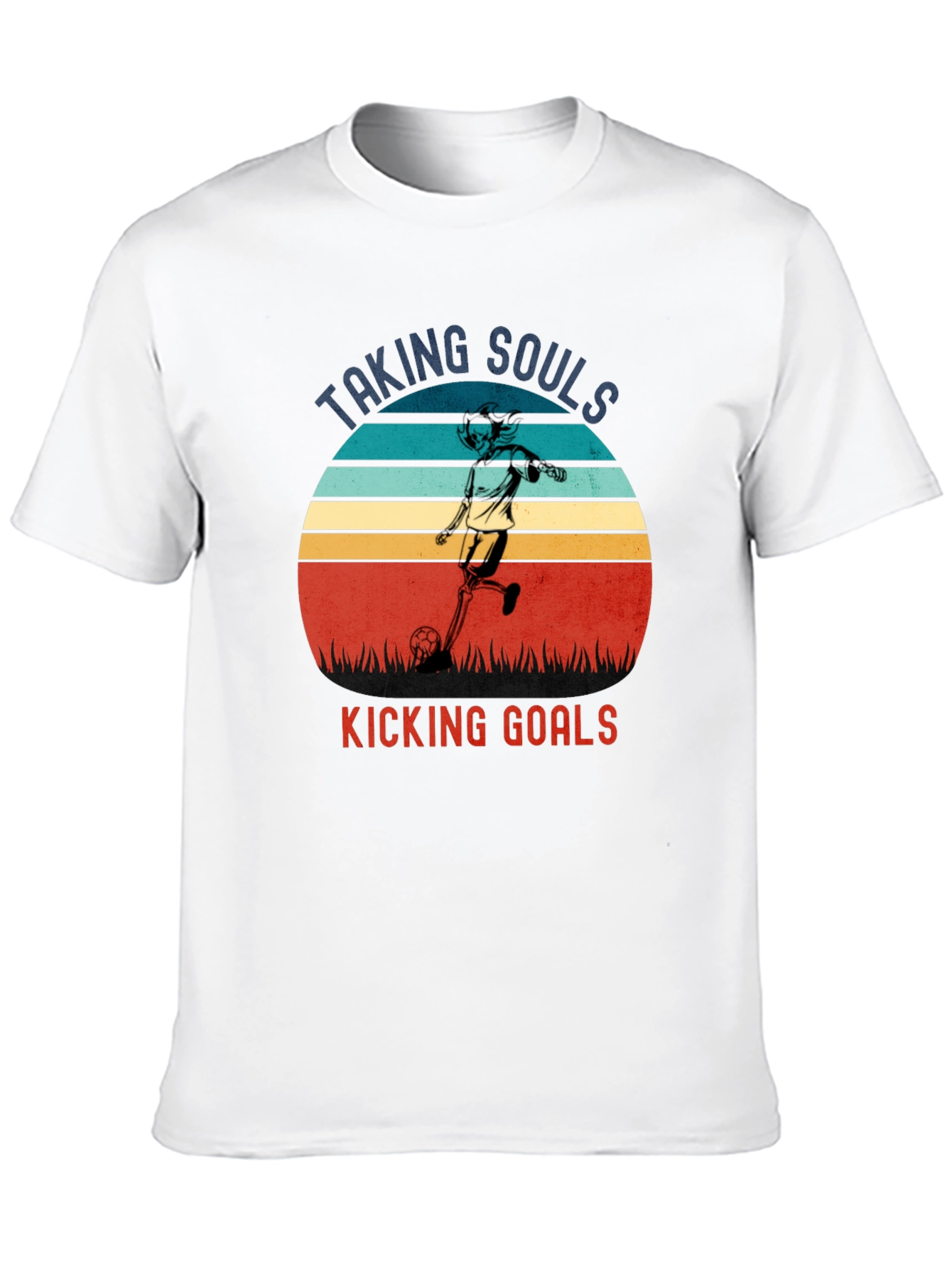 Taking Souls Kicking Goals Graphic Tee
