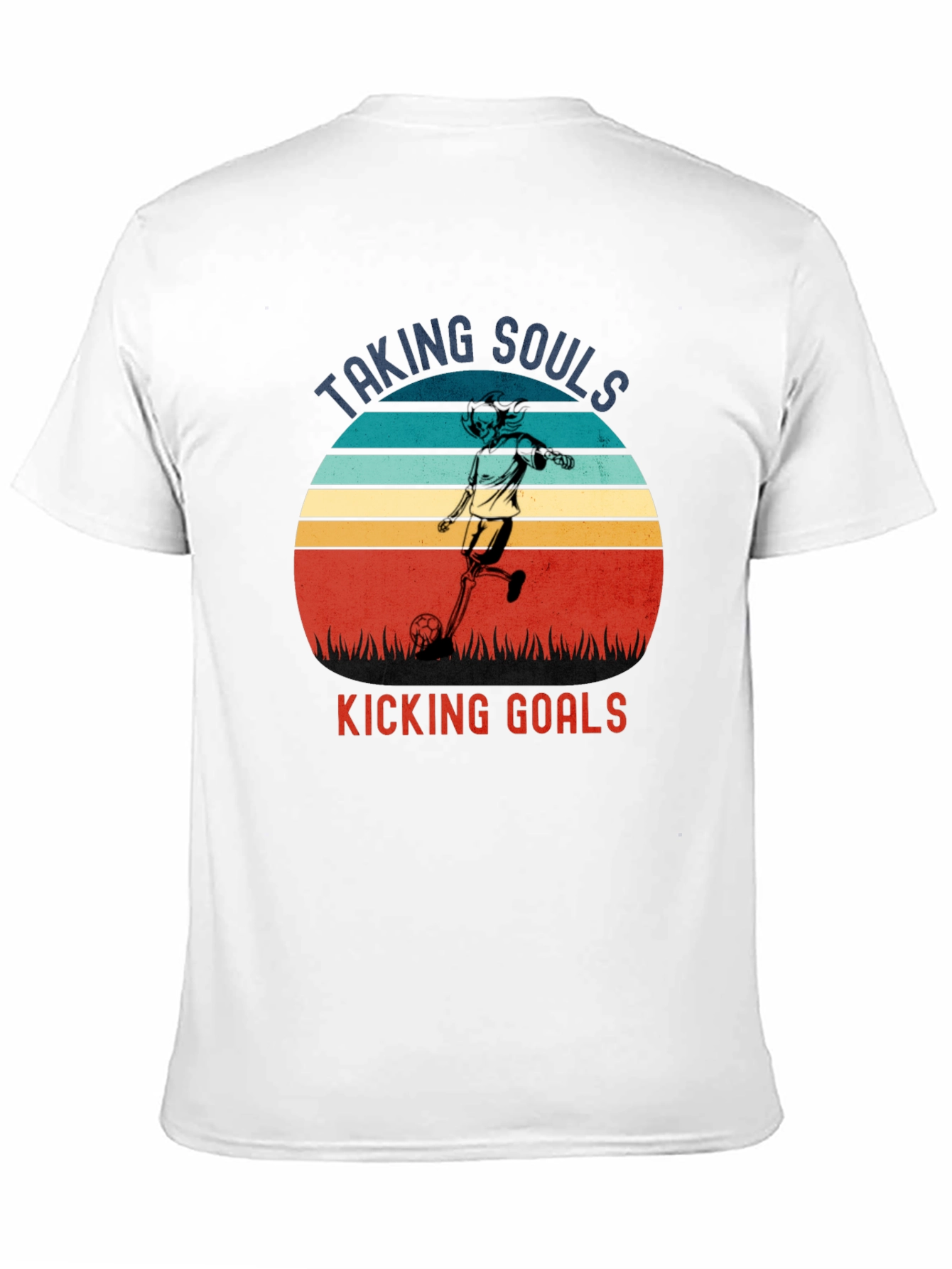 Taking Souls Kicking Goals Graphic Tee