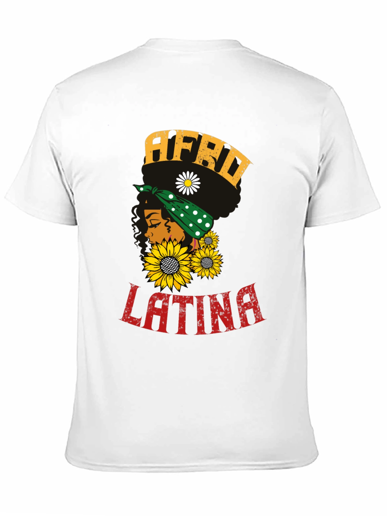 Afro Latina Graphic T-Shirt - Stylish Unisex Tee