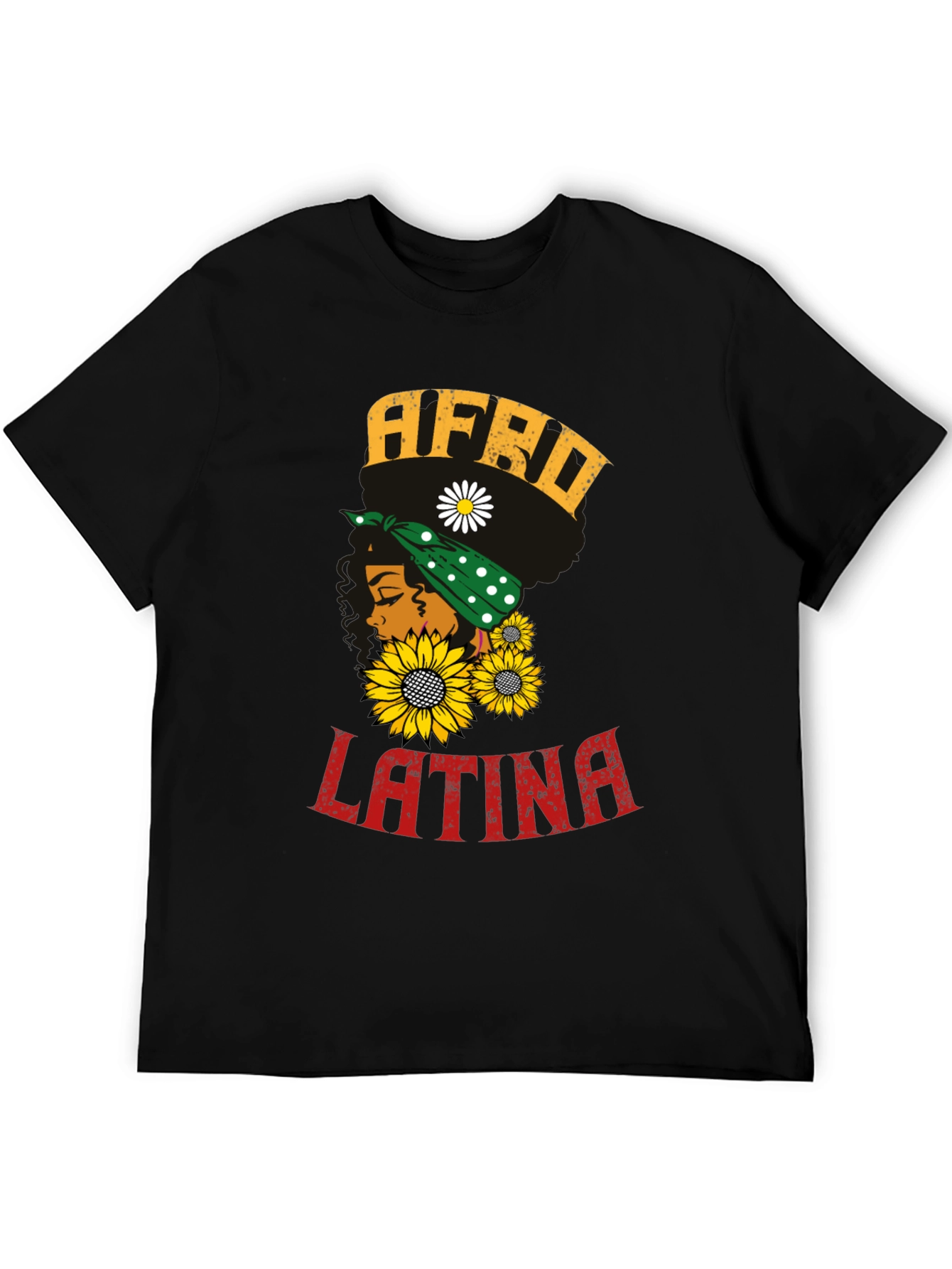 Afro Latina Graphic T-Shirt - Stylish Unisex Tee
