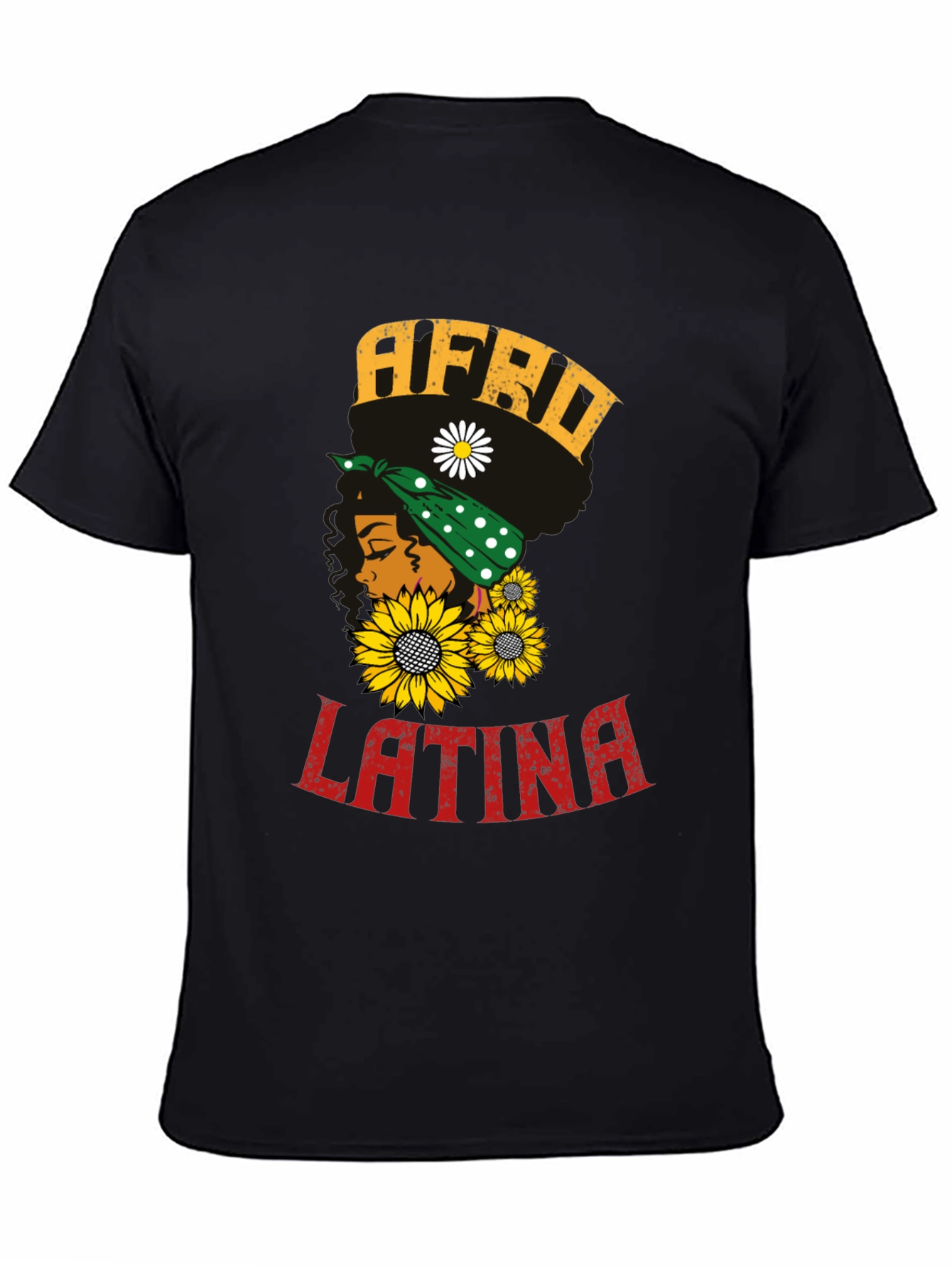 Afro Latina Graphic T-Shirt - Stylish Unisex Tee