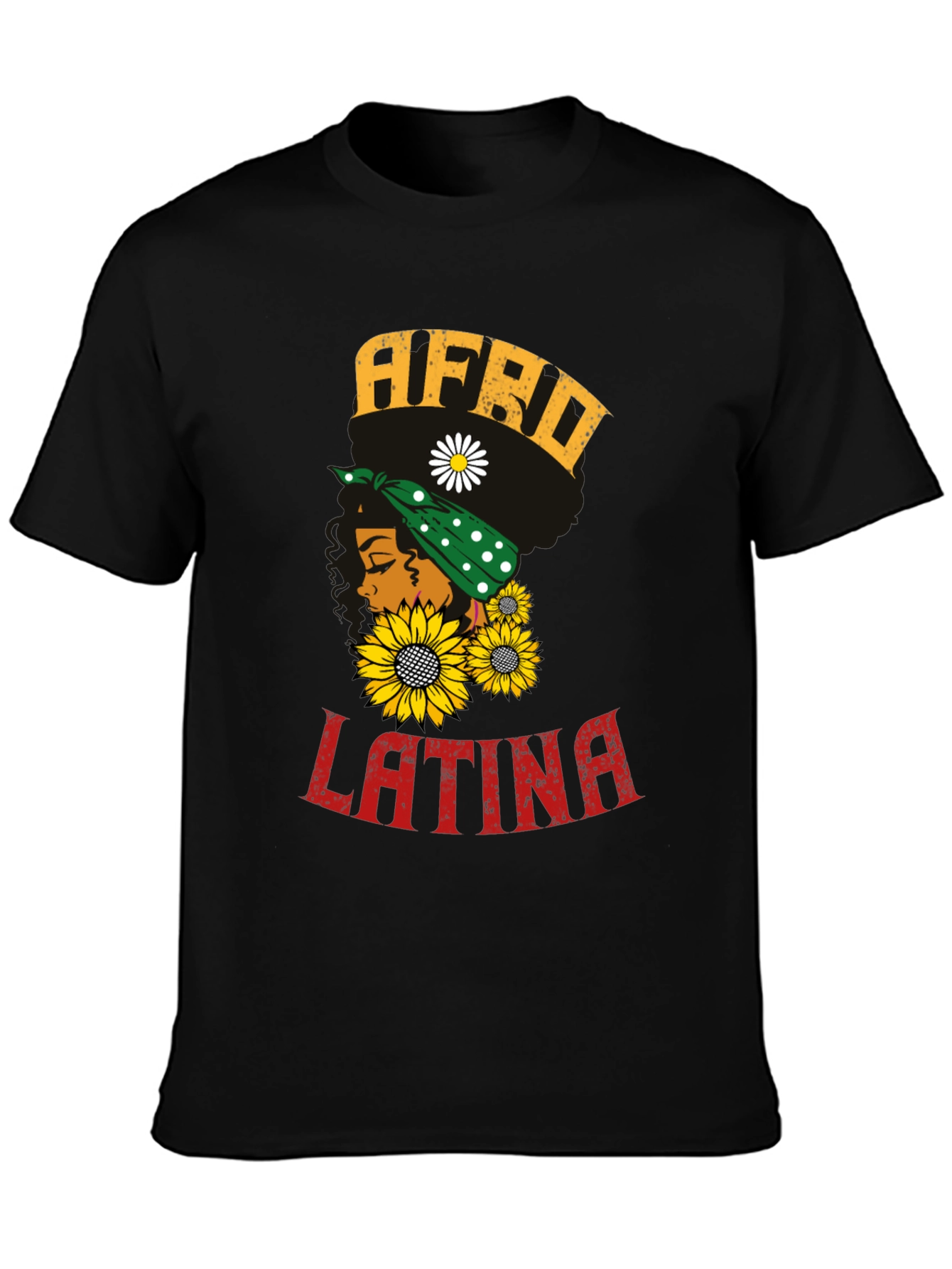 Afro Latina Graphic T-Shirt - Stylish Unisex Tee