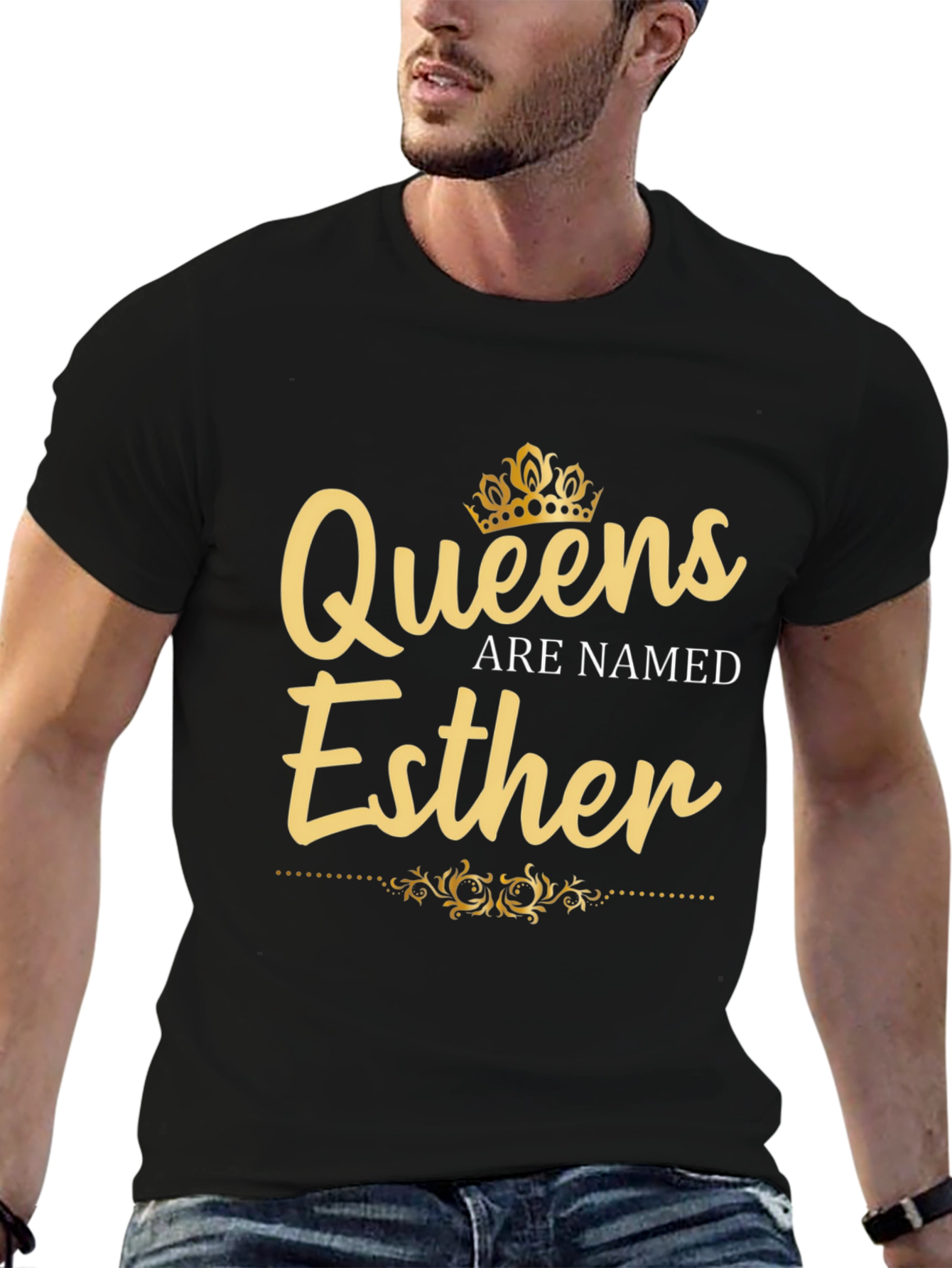 Queens Are Named Esther T-Shirt - Birthday Gift