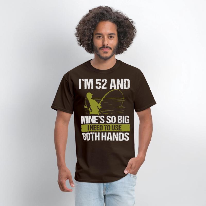 52 Year Old Fishing Lure Fisherman Rod Funny 52