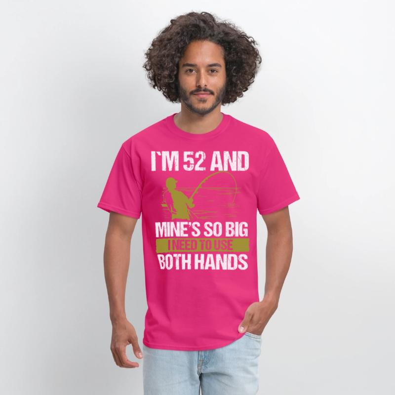 52 Year Old Fishing Lure Fisherman Rod Funny 52