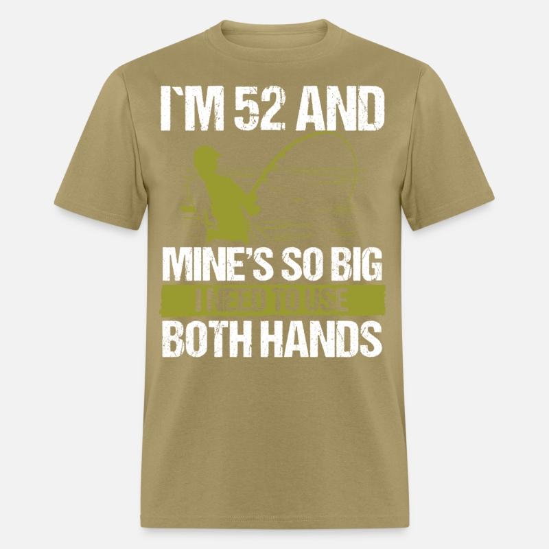 52 Year Old Fishing Lure Fisherman Rod Funny 52