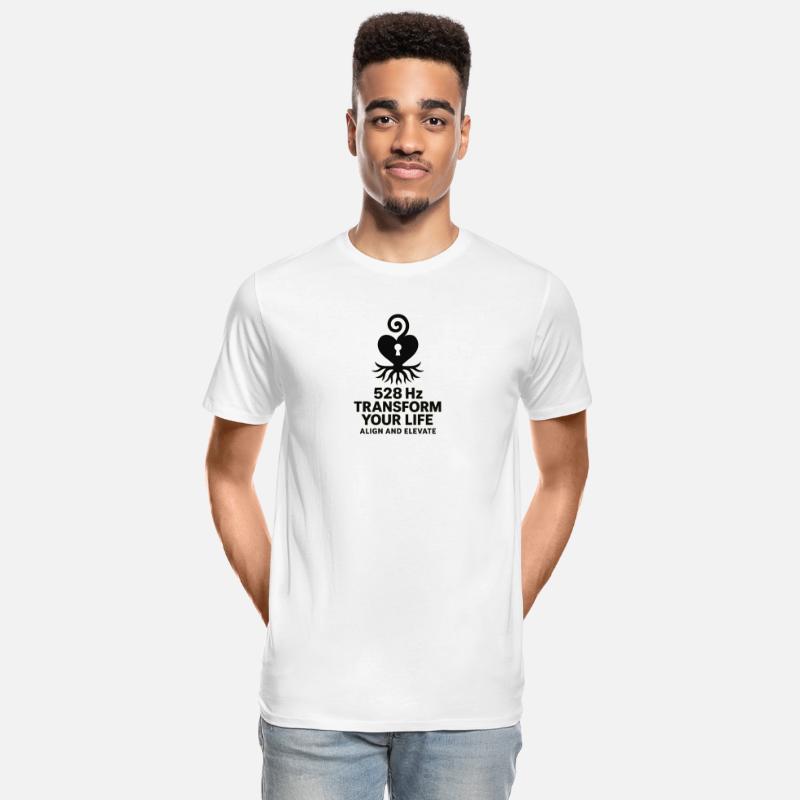 528 Hz DNA Repair Tee – Blackout Vibe Edition