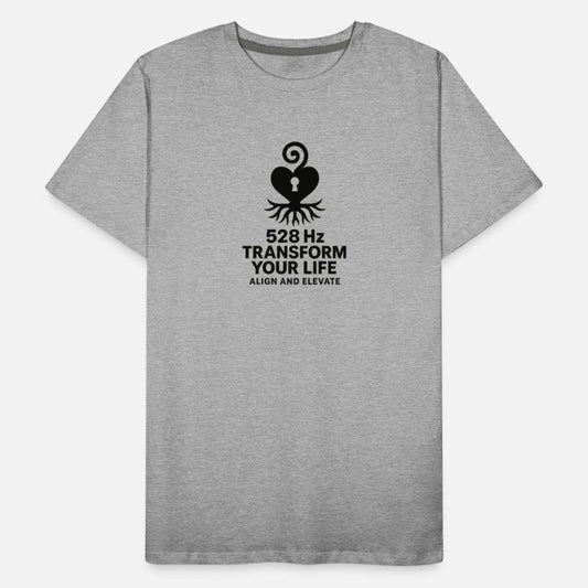 528 Hz DNA Repair Tee – Blackout Vibe Edition