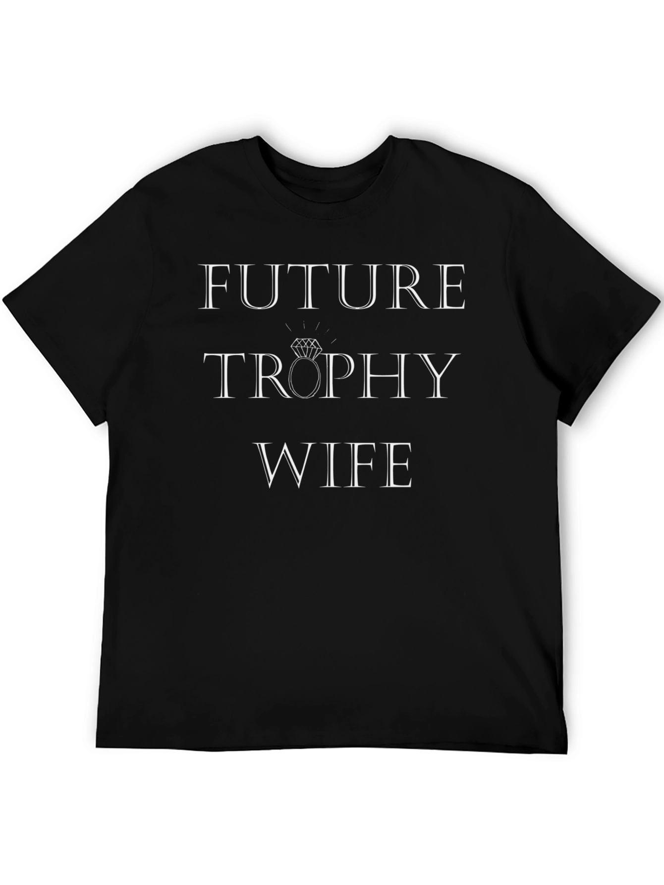 Future Trophy Wife Graphic Tee - Black