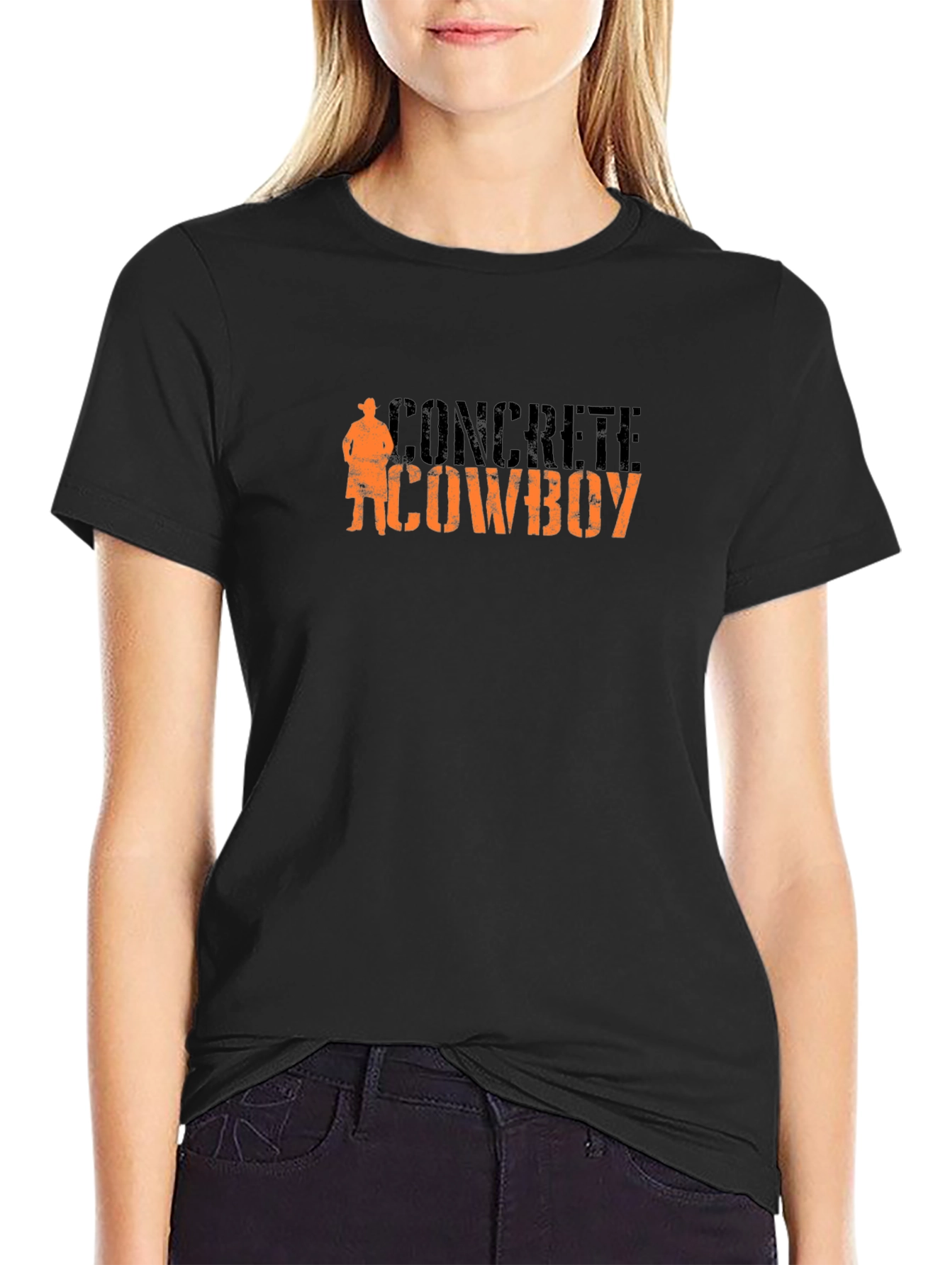 Concrete Cowboy T-Shirt - Urban Western Style