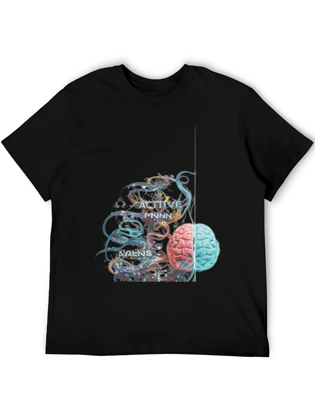 Active Minds Brain Graphic T-Shirt