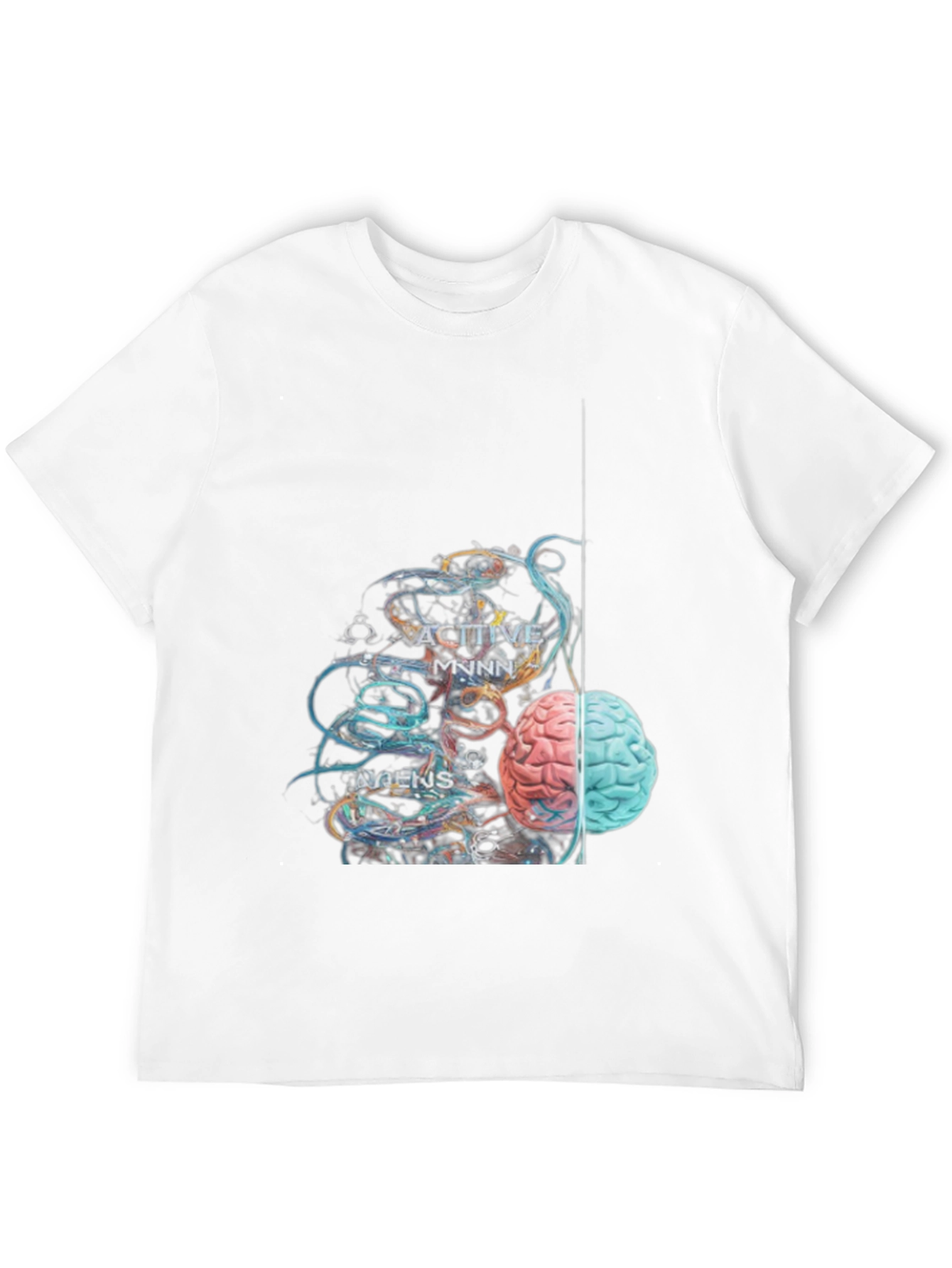 Active Minds Brain Graphic T-Shirt
