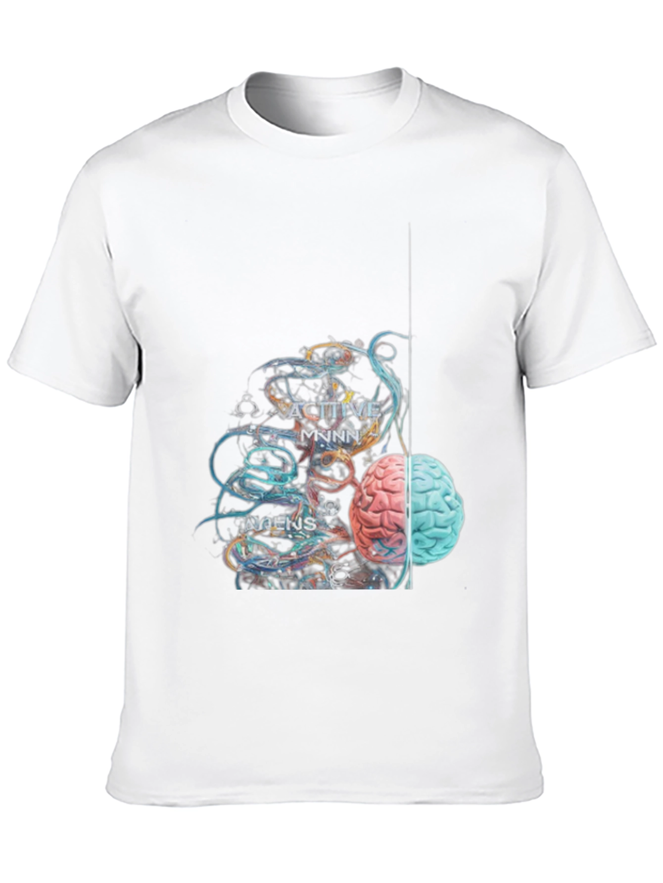 Active Minds Brain Graphic T-Shirt