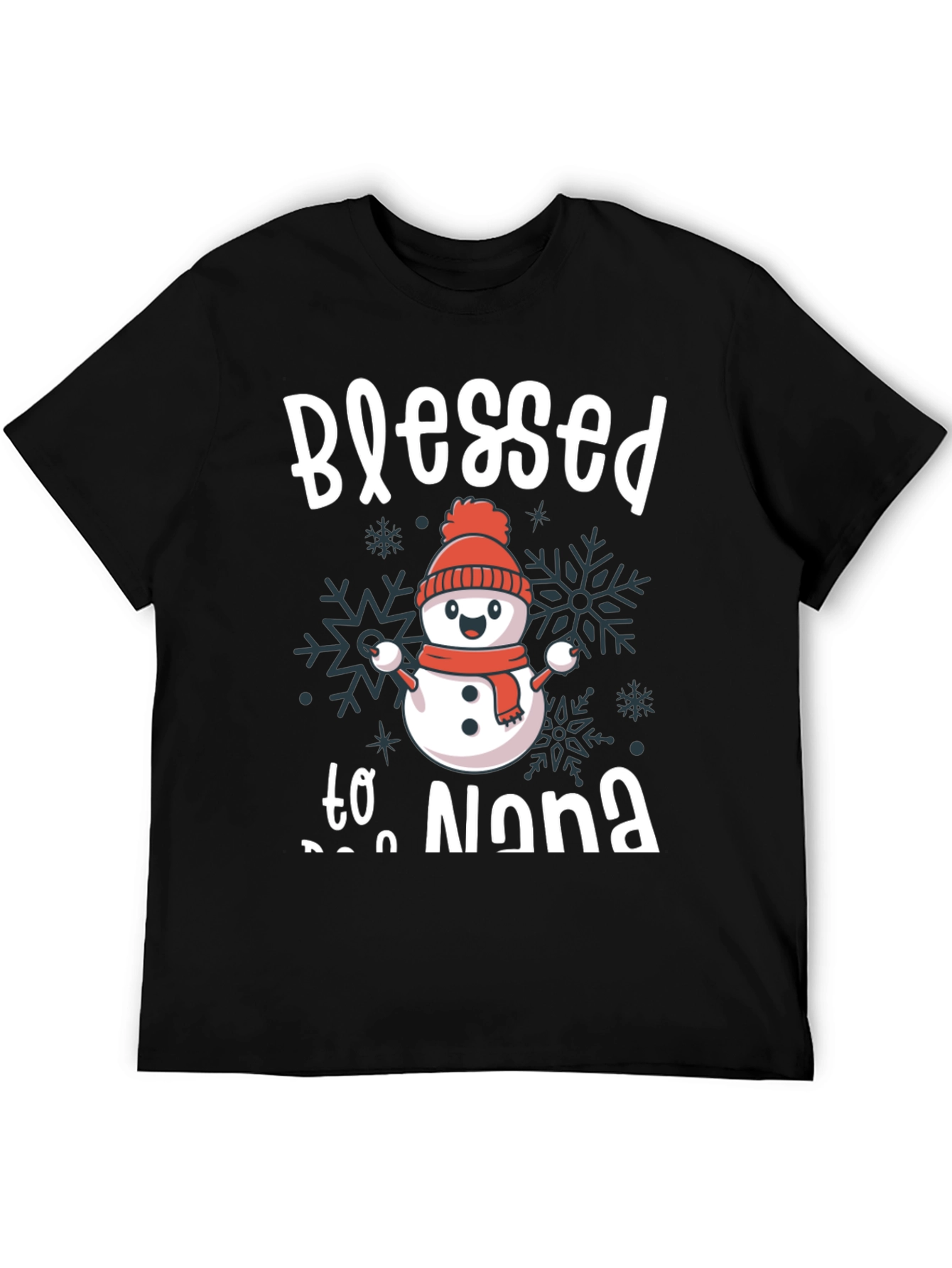 Blessed to be Nona Snowman T-Shirt