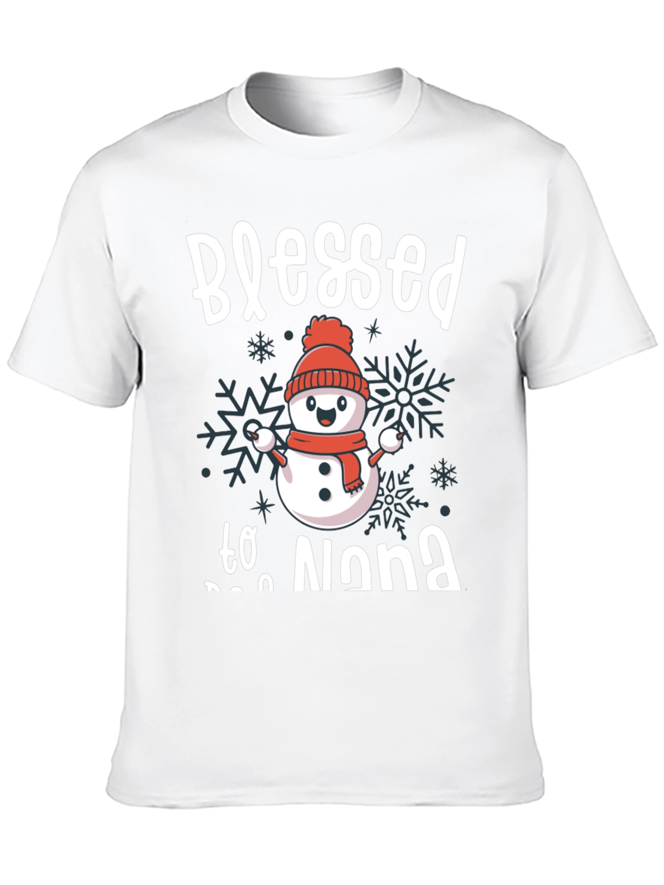 Blessed to be Nona Snowman T-Shirt