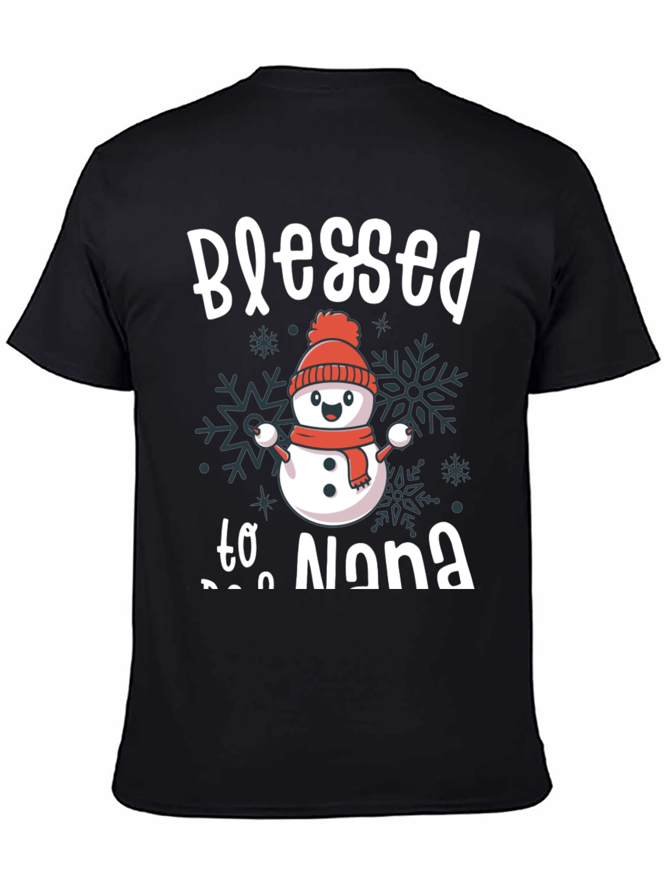 Blessed to be Nona Snowman T-Shirt