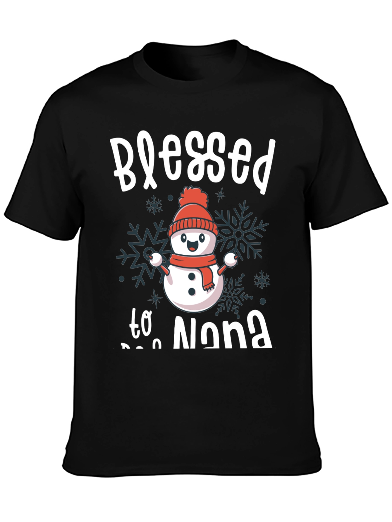 Blessed to be Nona Snowman T-Shirt