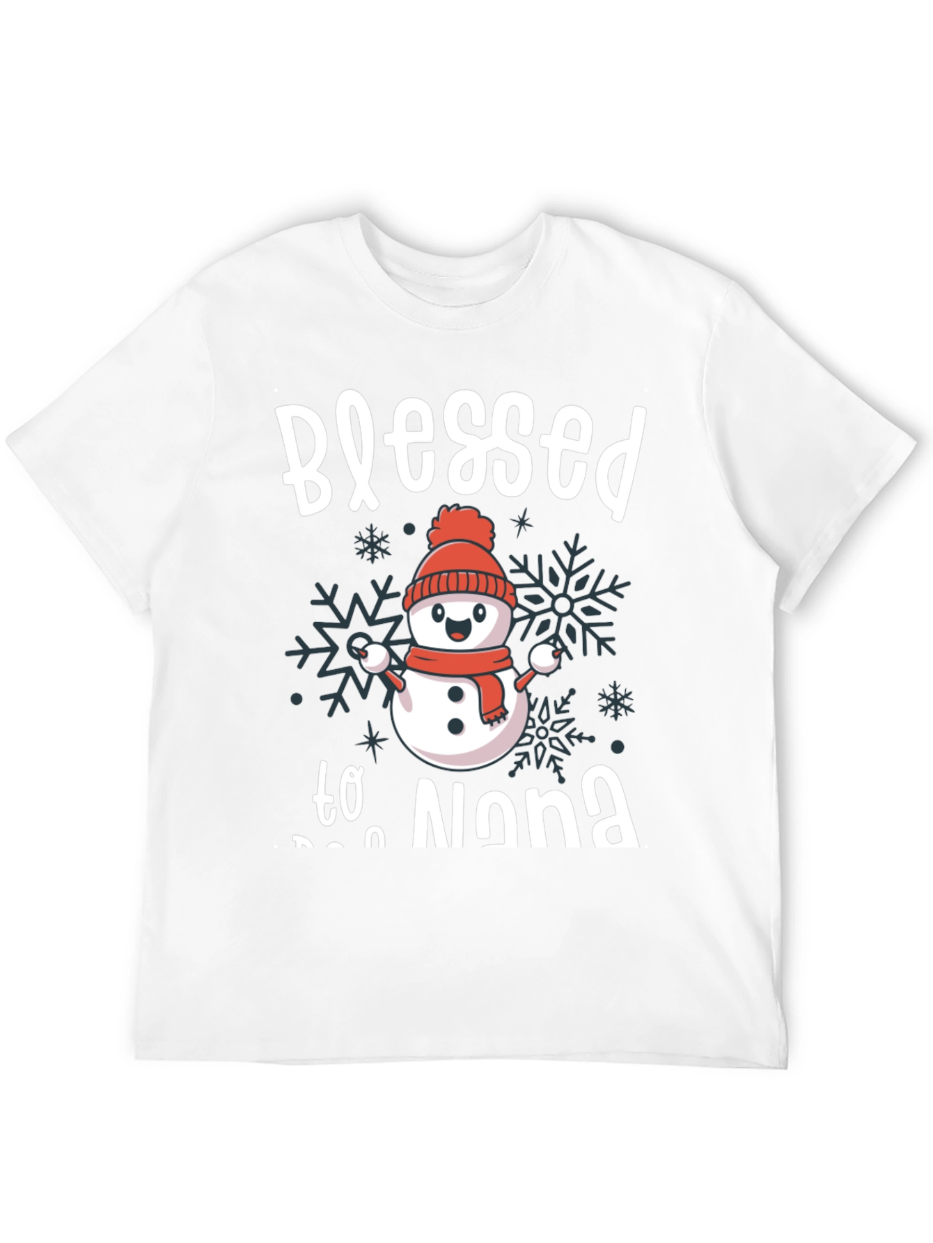 Blessed to be Nona Snowman T-Shirt
